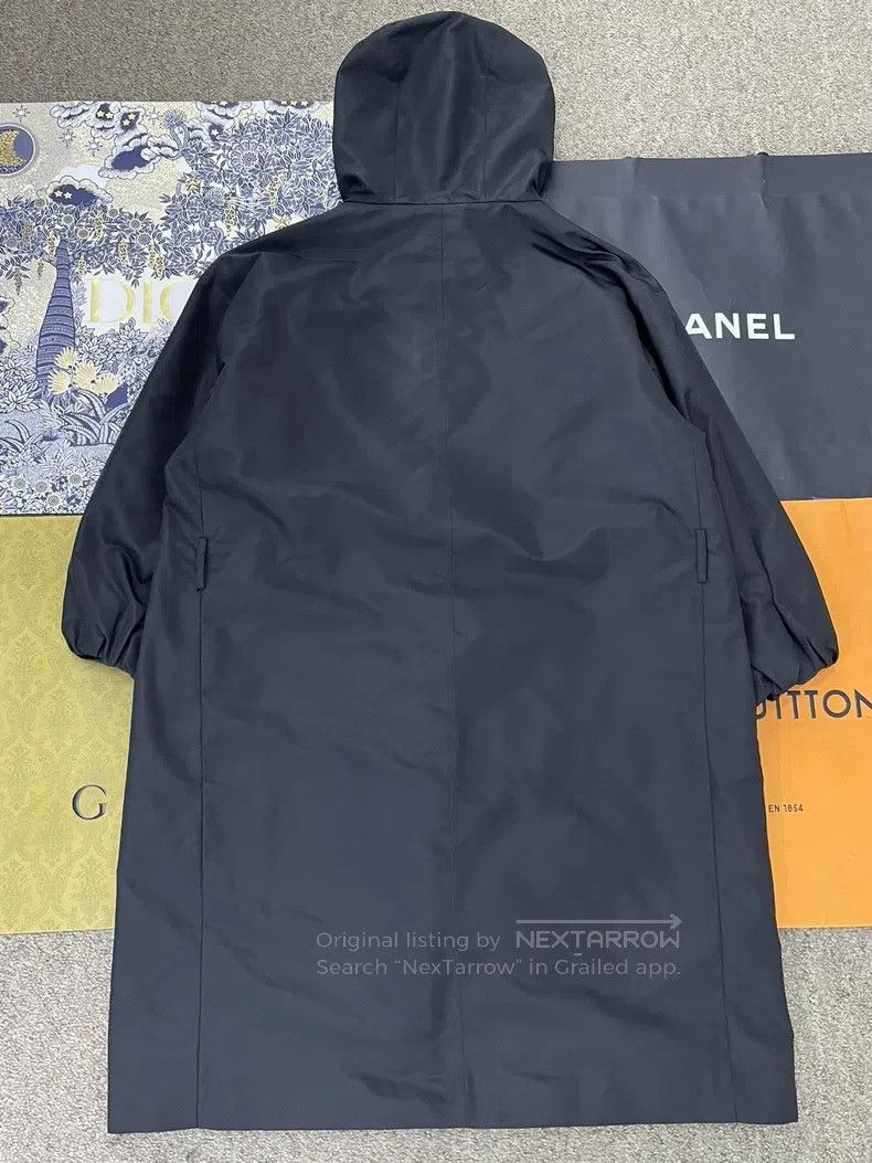 Dior Dior Black hooded long windbreaker jacket Size XS / US 0-2 / IT 36-38 - 3 Thumbnail