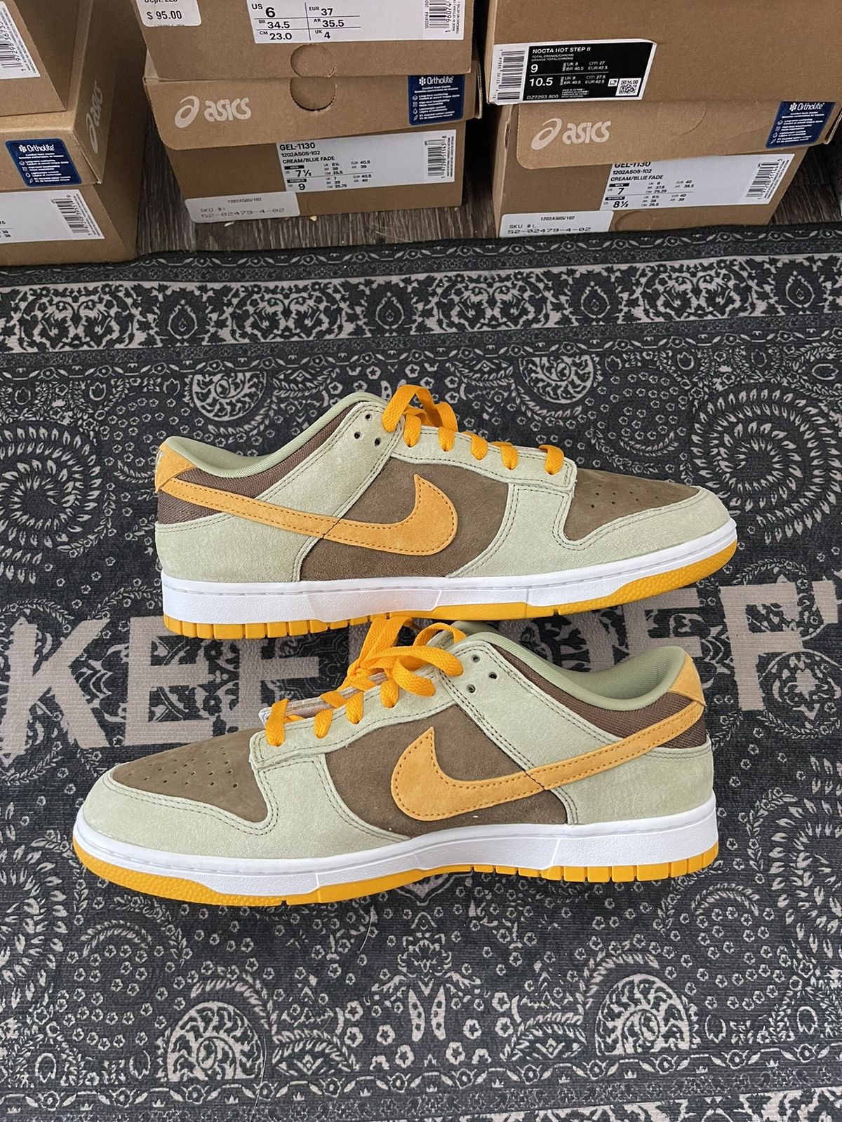 Nike Nike Dunk Low ‘Dusty Olive’ Size US 11 / EU 44 - 3 Thumbnail