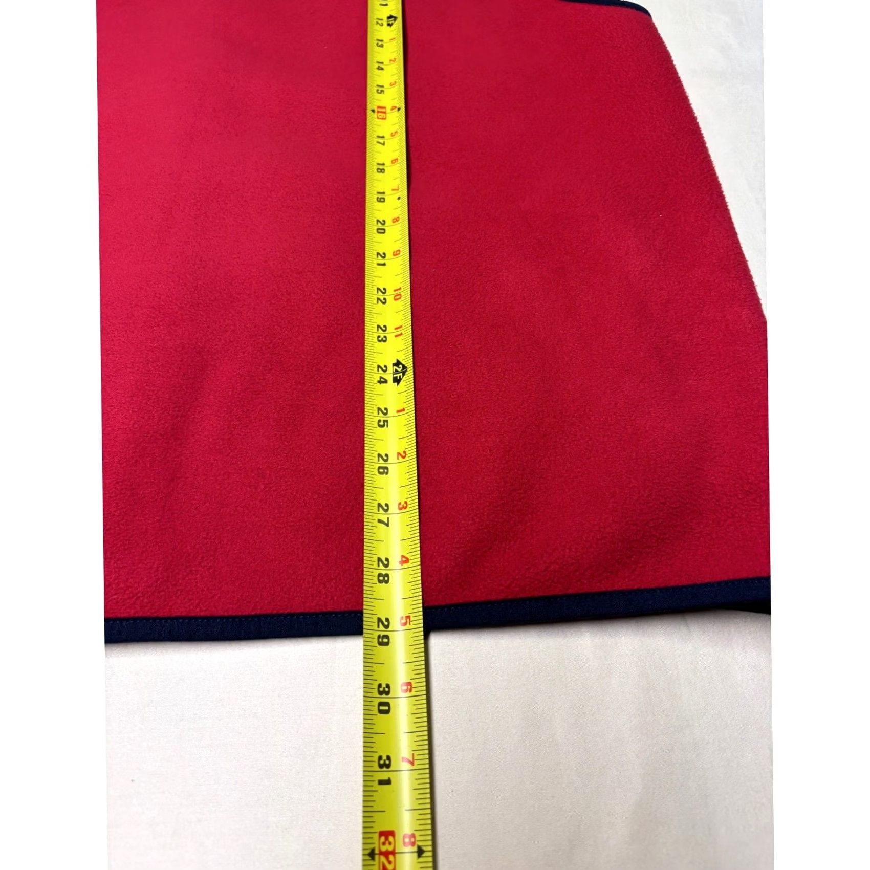 Brooks Brothers Brooks Brothers Fleece Vest Red Full Zip Mens XL Golden Fleece Logo Navy Trim Vest Size US XL / EU 56 / 4 - 5 Thumbnail