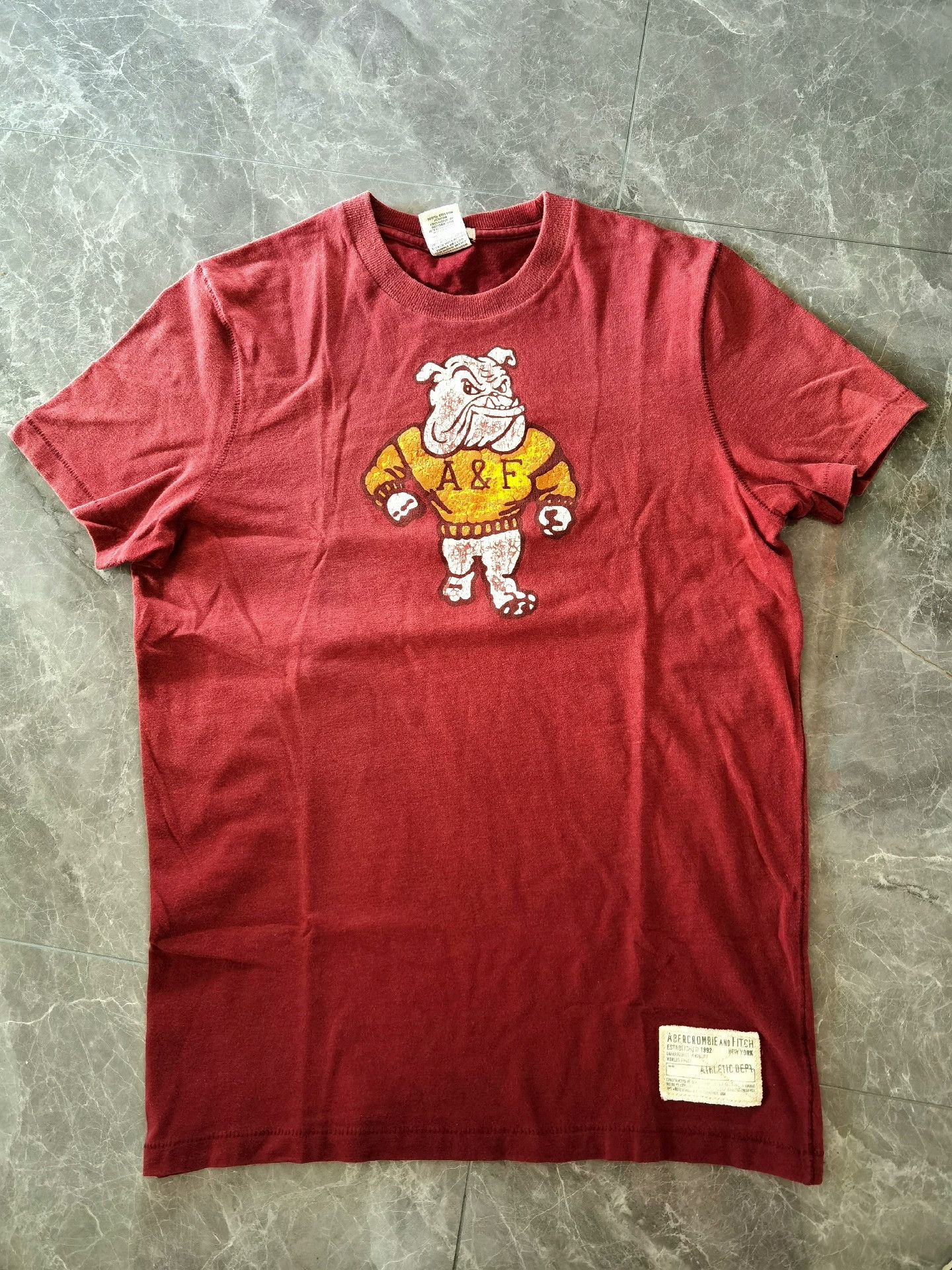 Abercrombie & Fitch Abercrombie Fitch Old Style Short Sleeve Tee Size US M / EU 48-50 / 2 - 1 Thumbnail