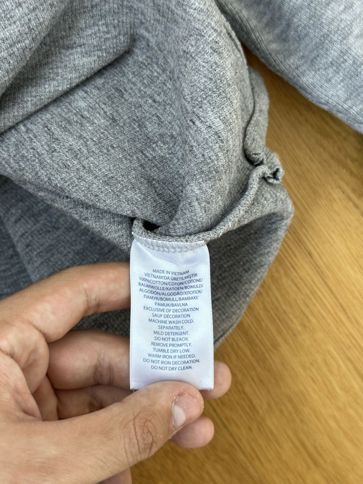 Polo Ralph Lauren Vintage Polo Ralph Lauren Half-Zip Sweatshirt Gray Fit Size US S / EU 44-46 / 1 - 9 Thumbnail