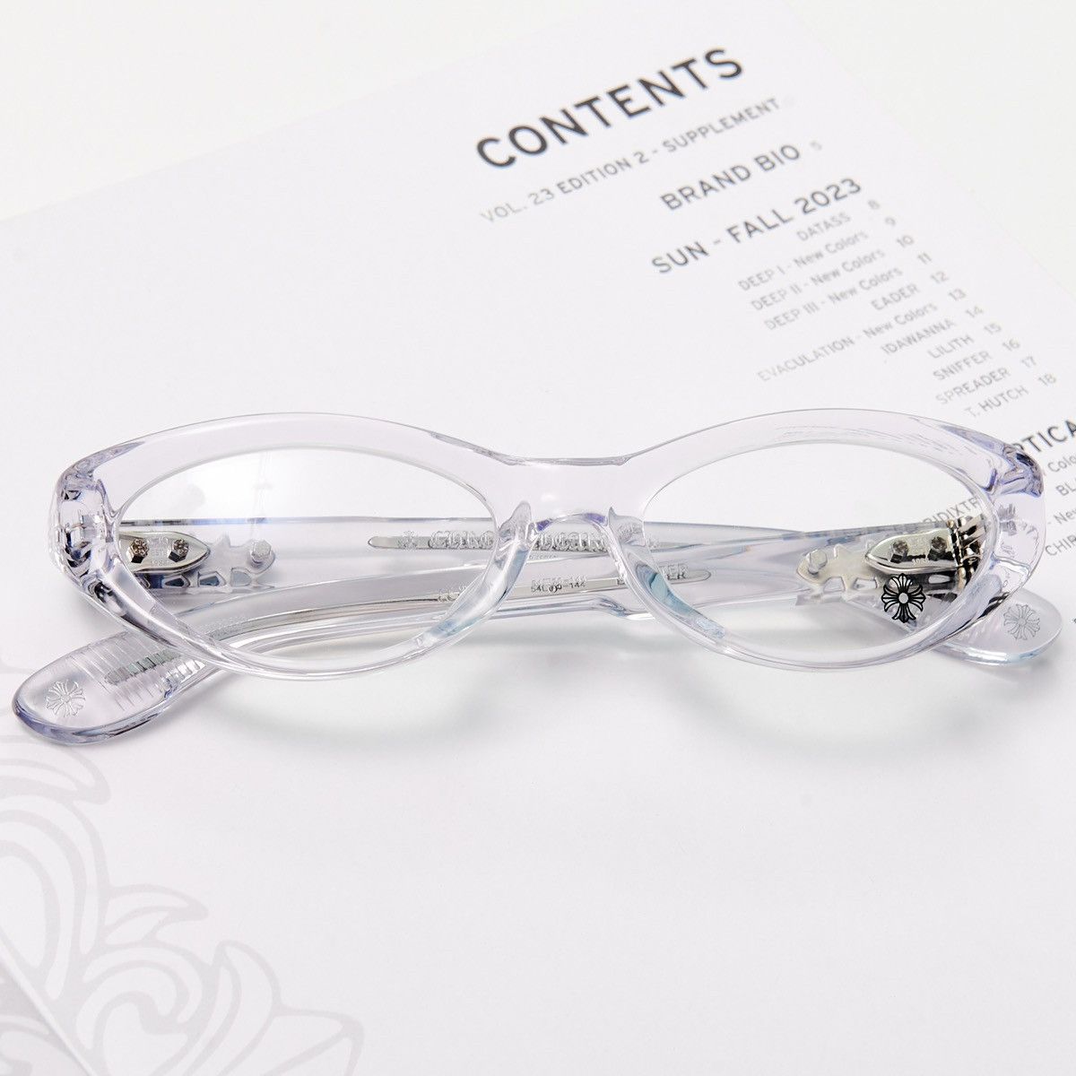 Chrome Hearts CHROME HEARTS BLASTER PERIWINKLE GLASSES Size ONE SIZE - 6 Thumbnail