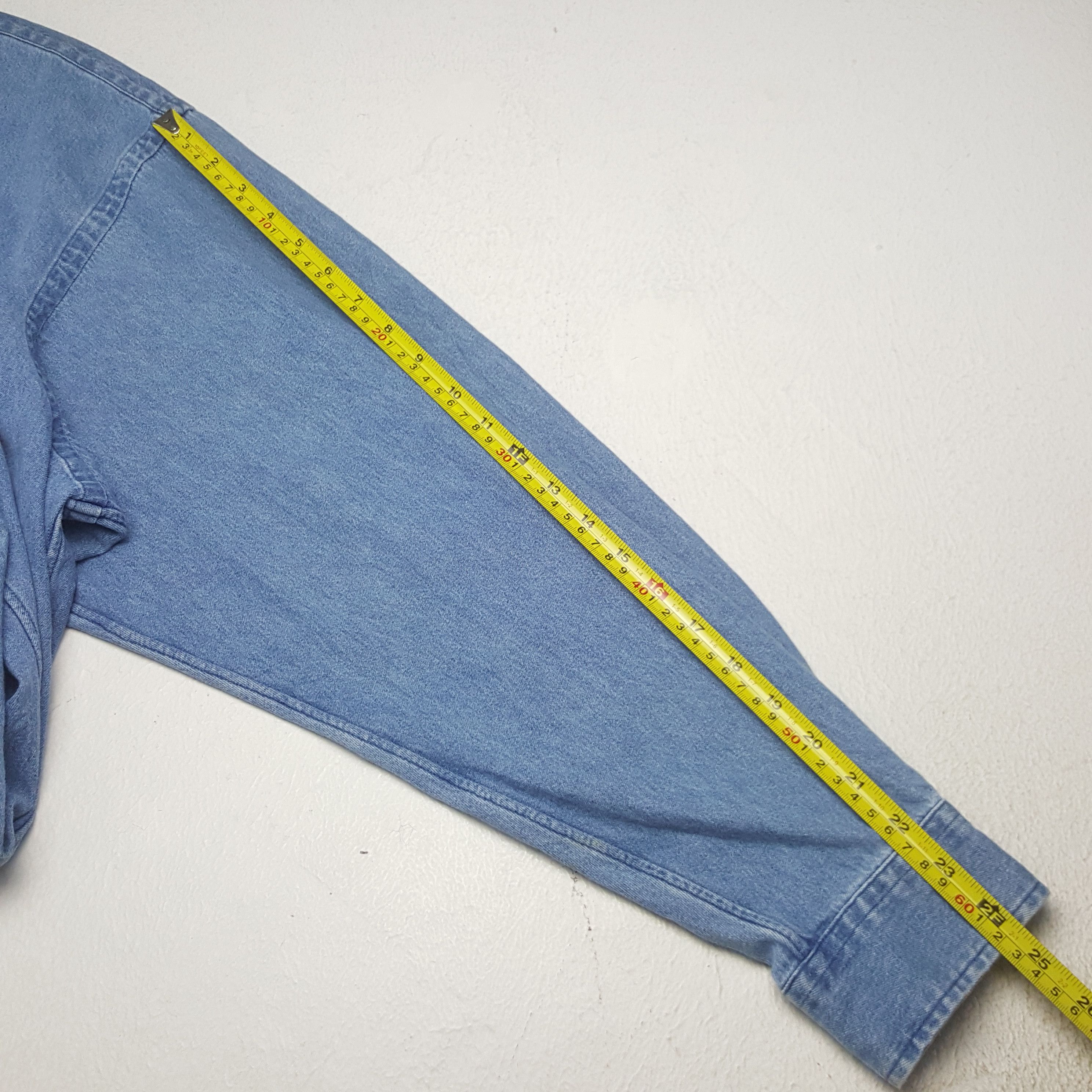 Polo Ralph Lauren Vintage Polo Ralph Lauren Denim Shirt Size US XXL / EU 58 / 5 - 6 Thumbnail