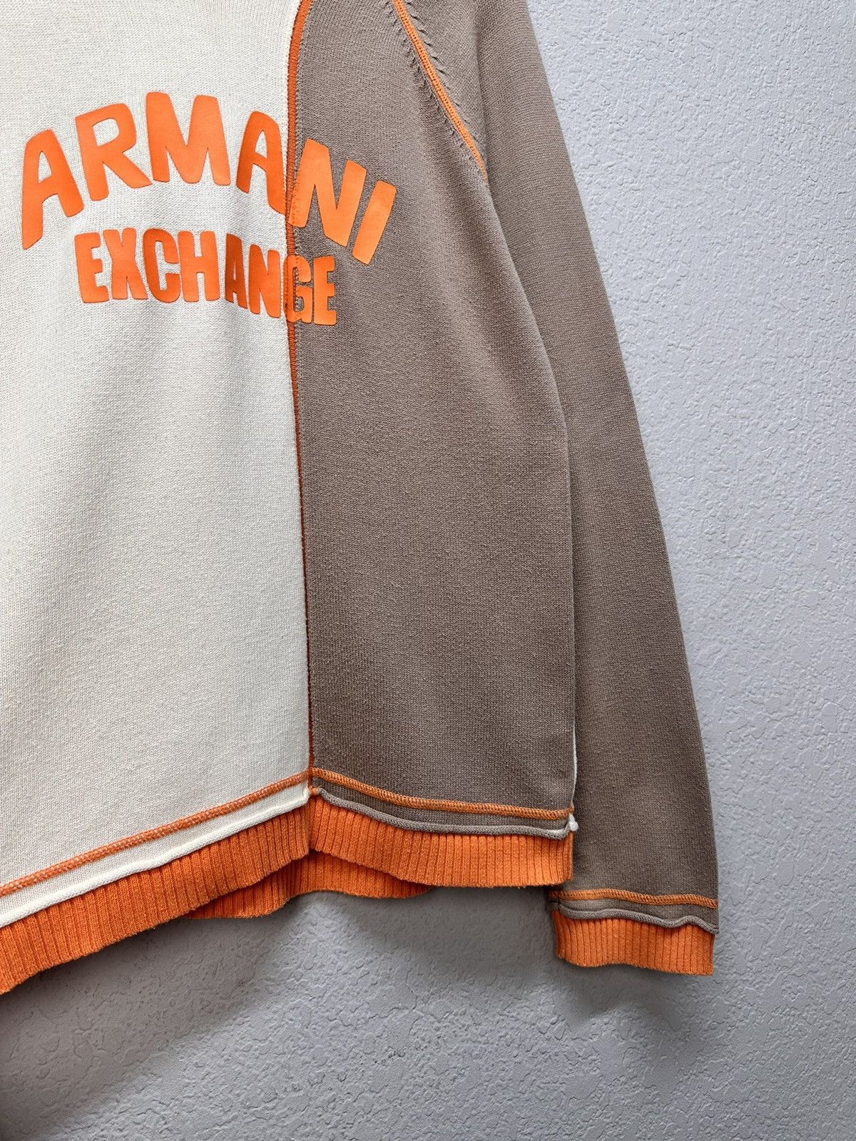 Armani Y2k Gothic Avatngarde Sweater Distressed Margiela Japanese Size US M / EU 48-50 / 2 - 5 Thumbnail