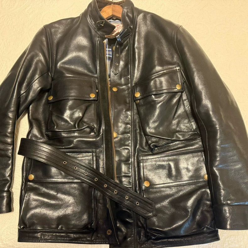 Freewheelers FREEWHEELERSAddict Clothes RRL buco Four Bag Biker Horse Le Size US XS / EU 42 / 0 - 1 Thumbnail