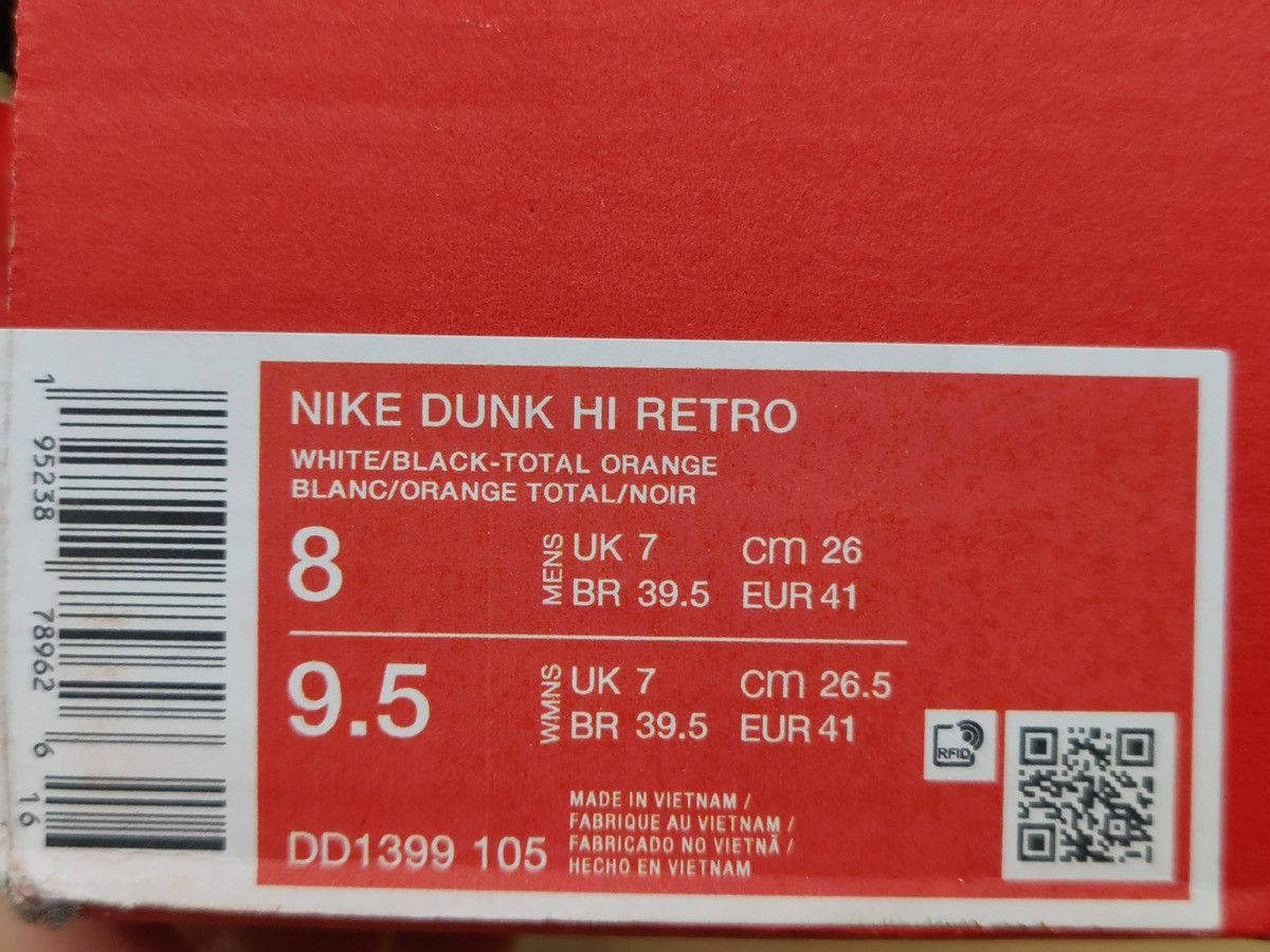 Nike Nike Dunk High Panda size EU 41-US 8 Size US 8 / EU 41 - 8 Thumbnail