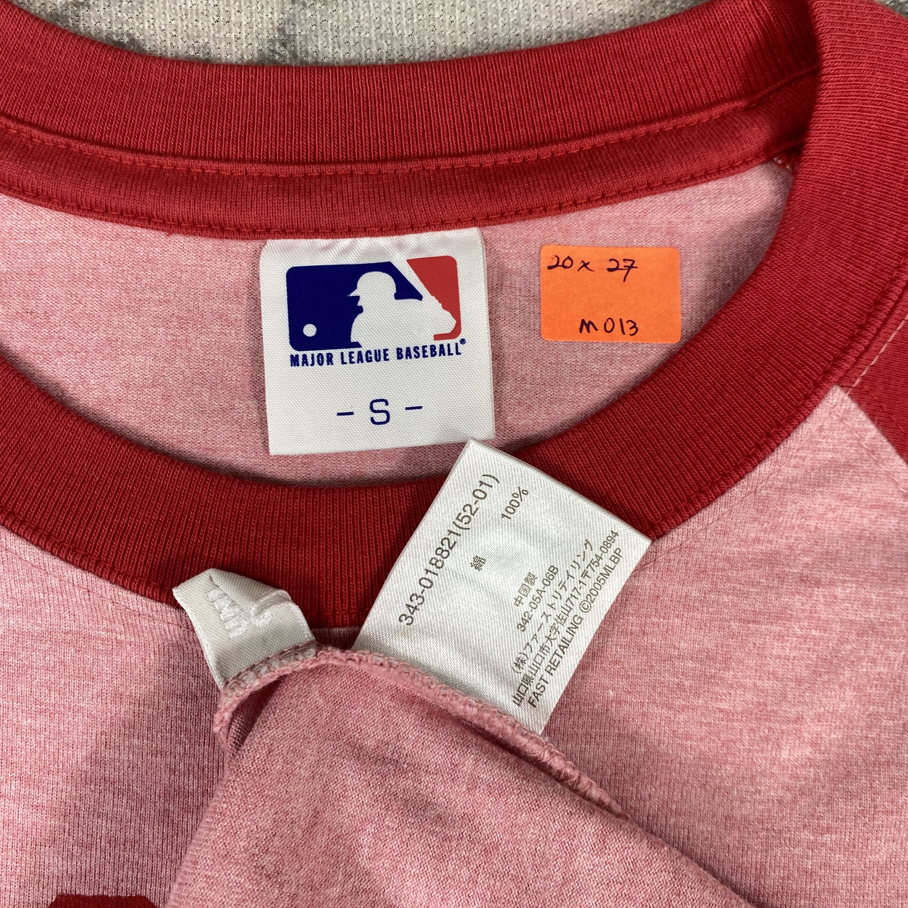 MLB Vintage Raglan Boston MLB Red Sox - M013 Size US M / EU 48-50 / 2 - 5 Thumbnail