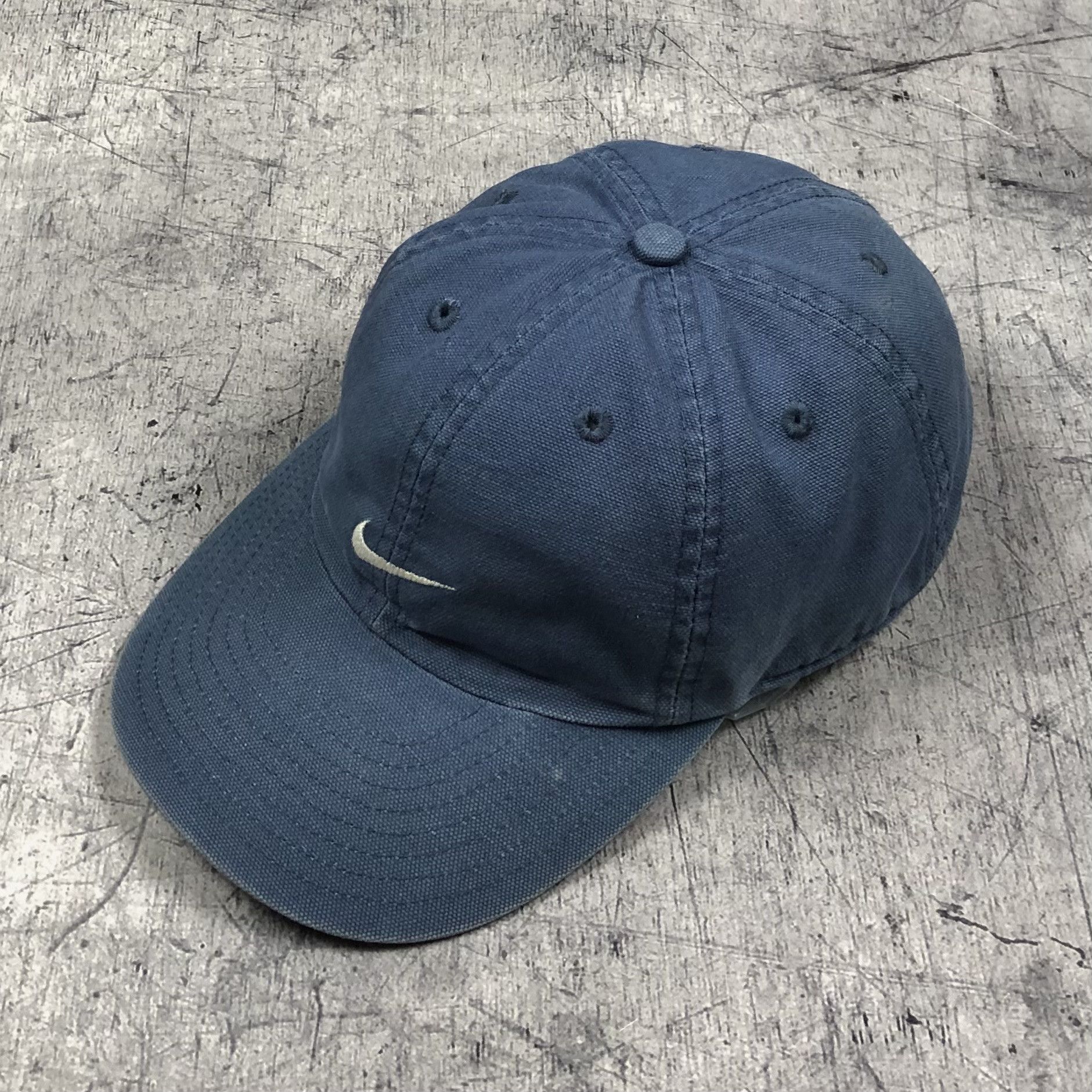 Nike 90s Nike Double Swoosh Vintage Cap Size ONE SIZE - 4 Thumbnail