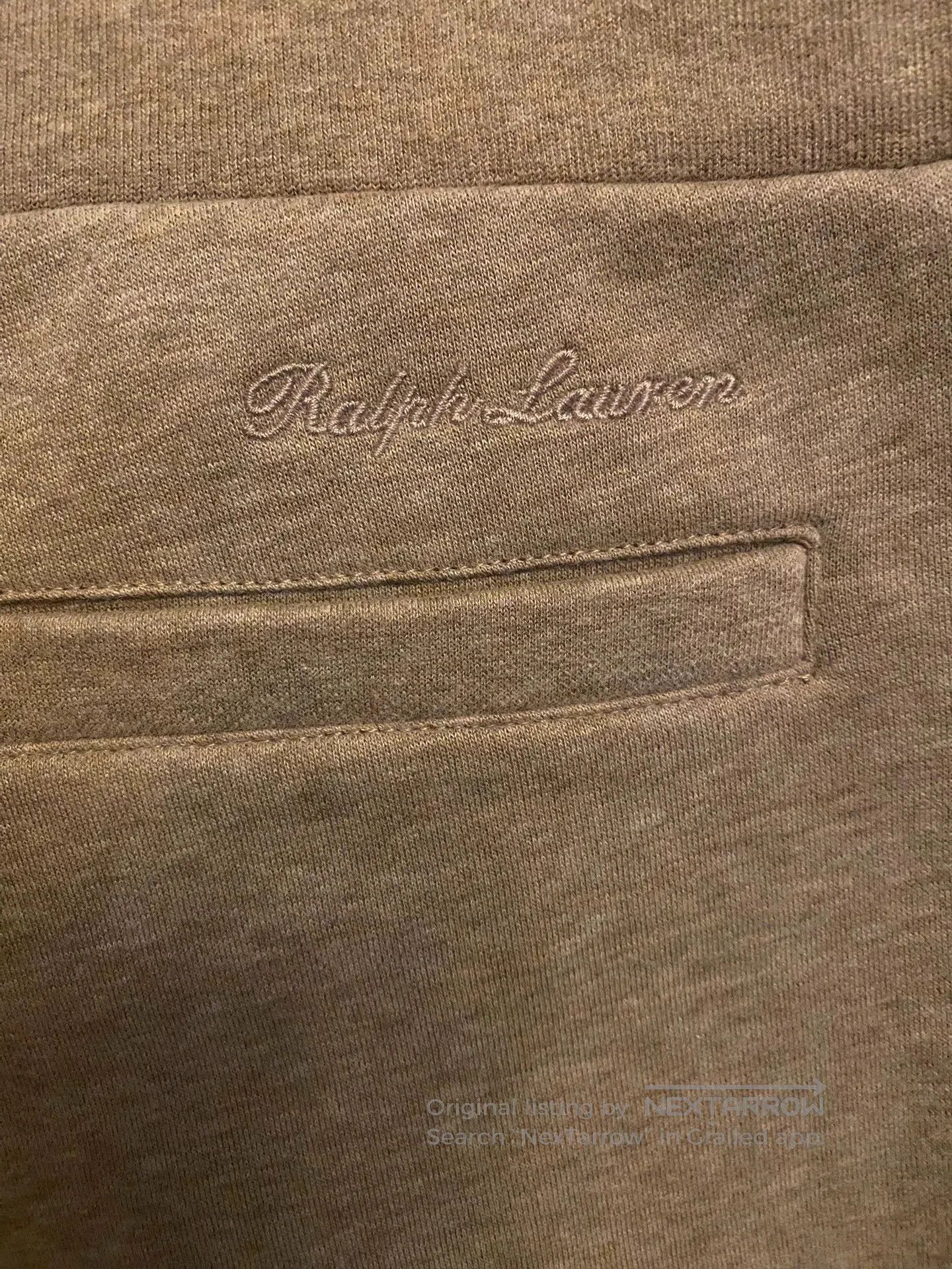 Polo Ralph Lauren Beige Sweatpants with Drawstring . Size US 32 / EU 48 - 4 Thumbnail