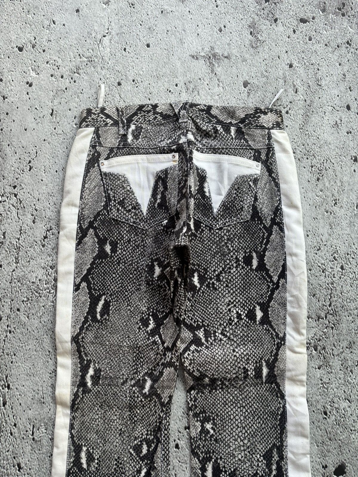 Tornado Mart 2000's Japanese Flare snake pants Size 28" / US 6 / IT 42 - 3 Thumbnail