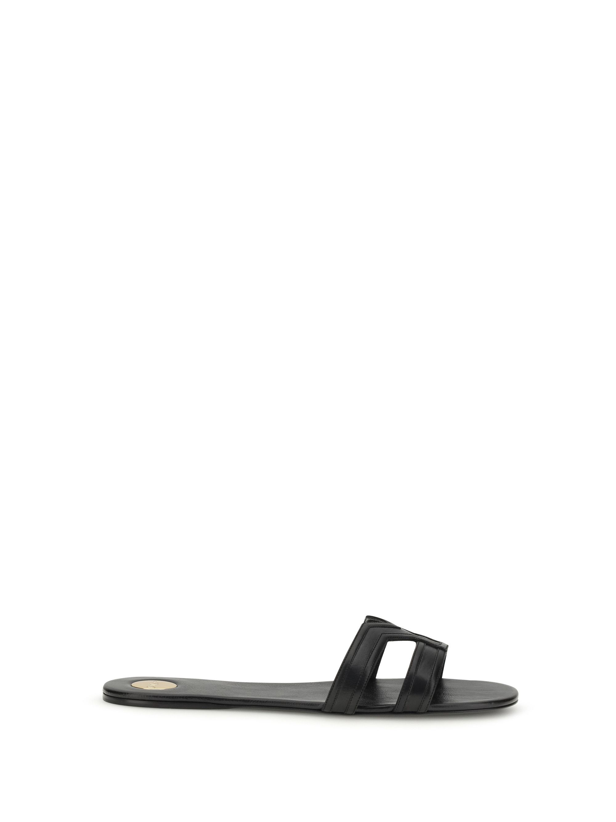 Saint Laurent Paris Smooth leather Mabrouka Sandals Size US 8.5 / IT 38.5 - 1 Thumbnail