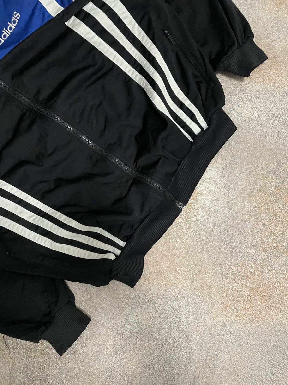 Adidas Vintage Adidas Three Stripes Cotton Tracksuit Set Size US L / EU 52-54 / 3 - 5 Thumbnail