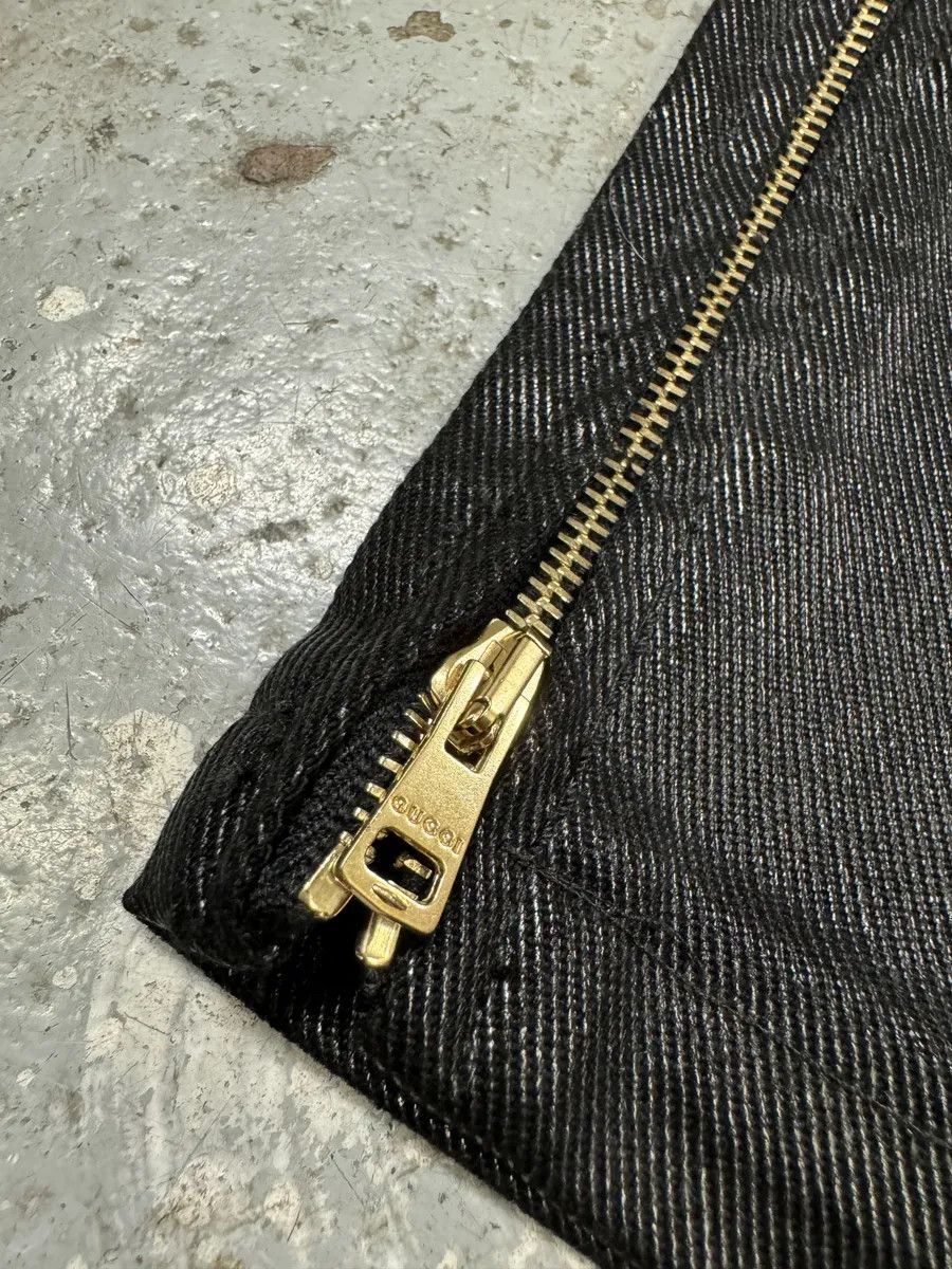 Gucci FW2008 Gucci Black Elegant 2 Zips Pants Size 27" / US 4 / IT 40 - 6 Thumbnail