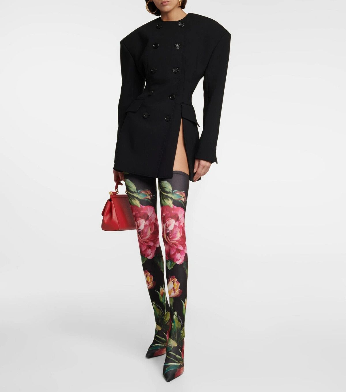 Dolce & Gabbana o1y0825 Blazer in Black Size M / US 6-8 / IT 42-44 - 4 Thumbnail