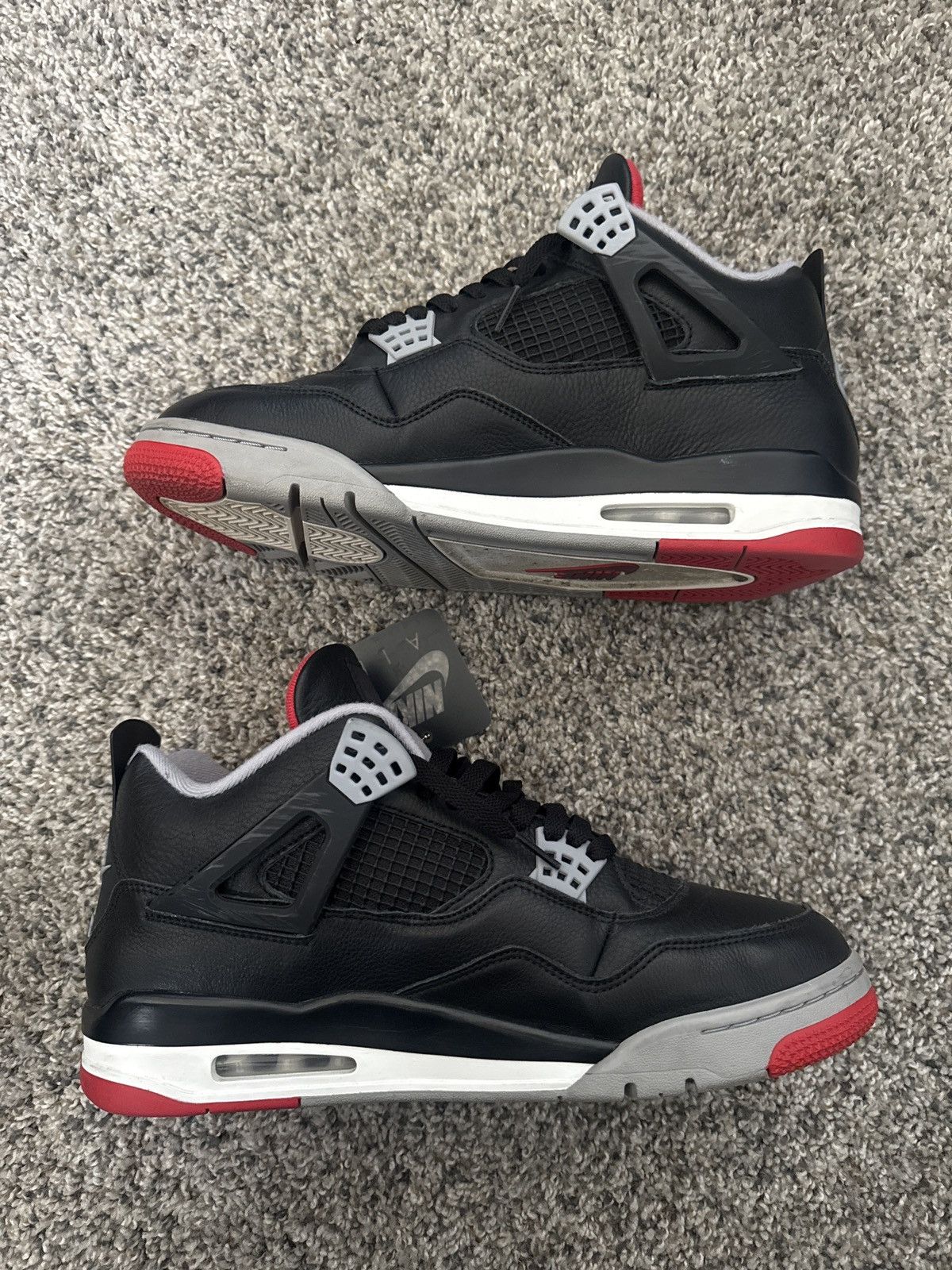 Jordan Brand Jordan 4 bred reimagined Size US 12 / EU 45 - 2 Thumbnail