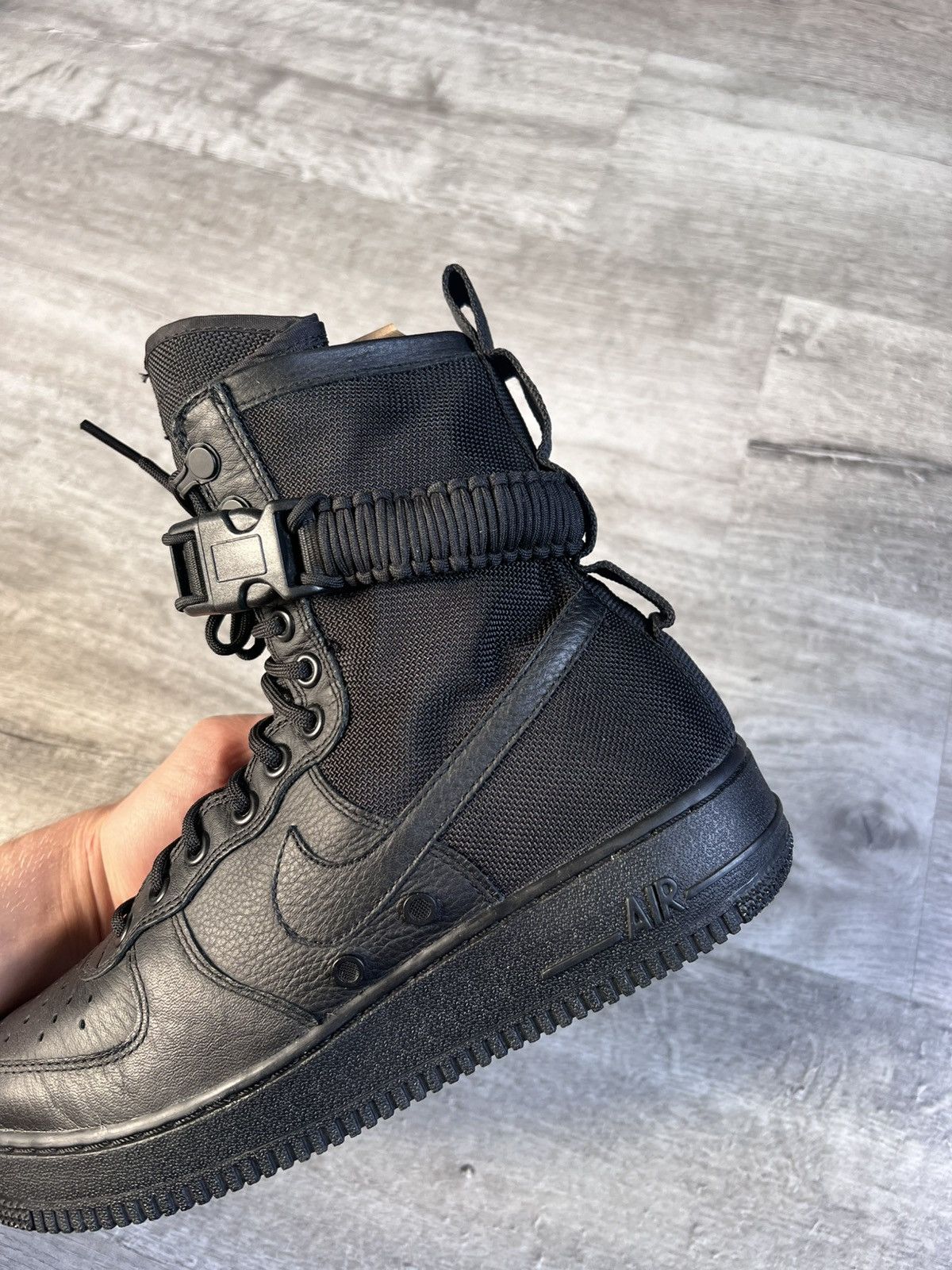 Nike Nike SF Air Force 1 High Triple Black shoe’s Size US 8 / EU 41 - 9 Thumbnail