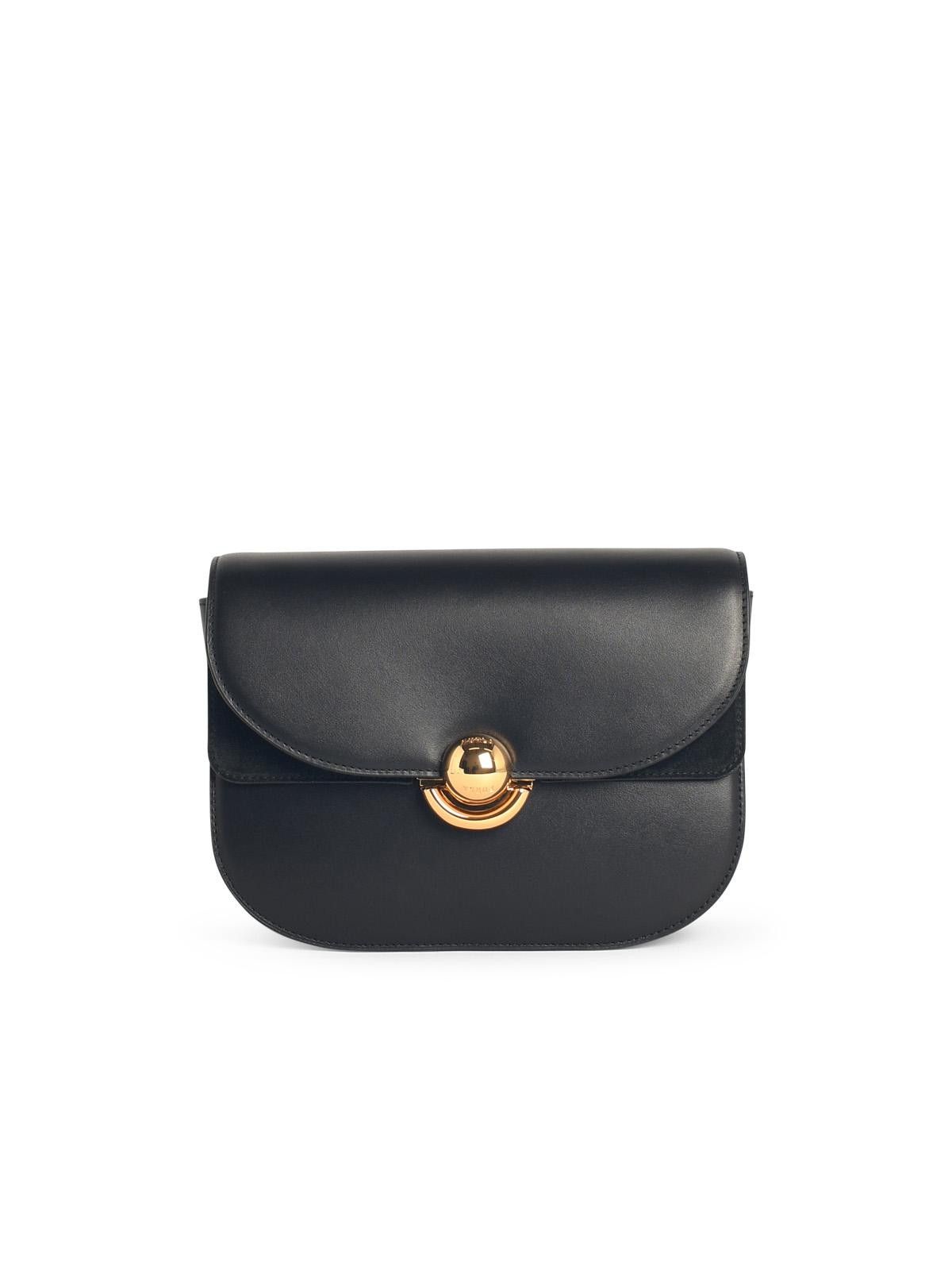 Furla FURLA 'Sfera' Black Leather Crossbody Bag Size ONE SIZE - 1 Thumbnail