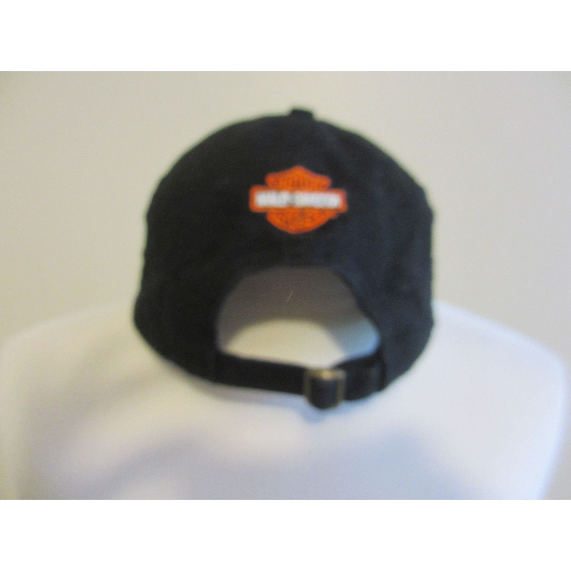 Harley Davidson Harley-Davidson Black 100 Years Of Great Motorcycles Basebal Size ONE SIZE - 2 Thumbnail