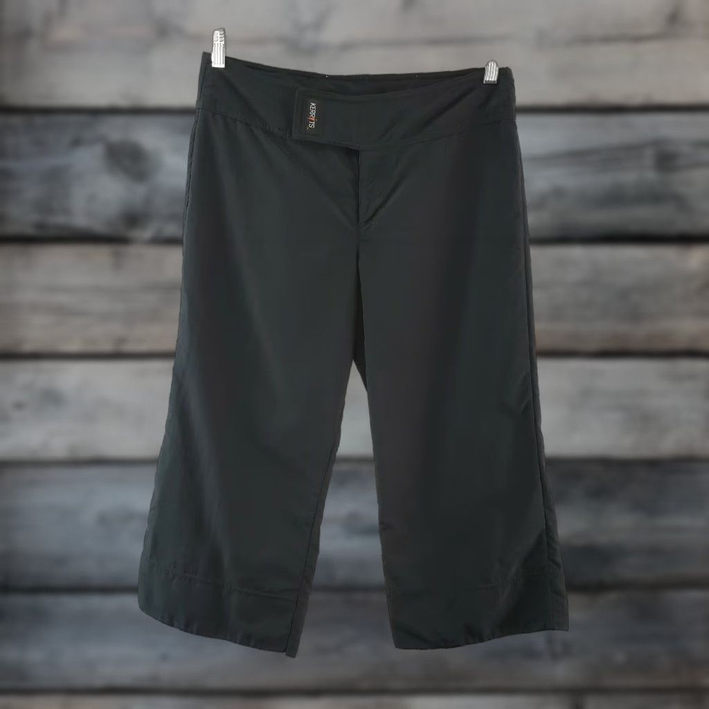 Vintage Kerrits Womens Capri pants Sz M Solid Black Mid Rise Capri Pants Women M Black Size 32" / US 10 / IT 46 - 1 Thumbnail
