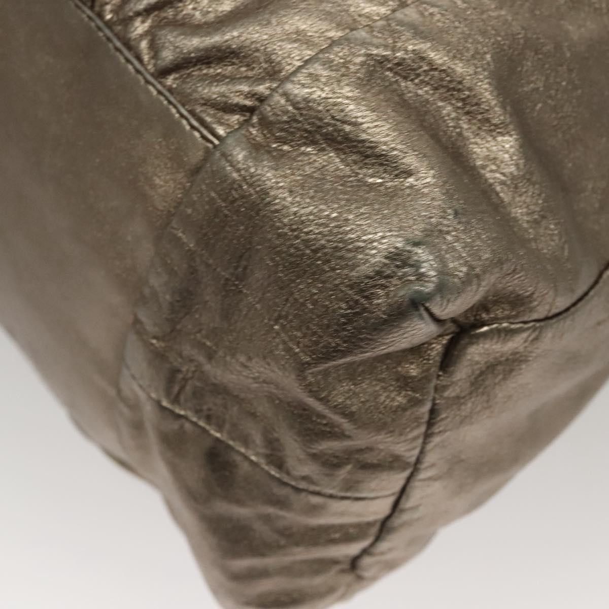 Gucci GUCCI Shoulder Bag Leather Silver Gold Size ONE SIZE - 11 Thumbnail