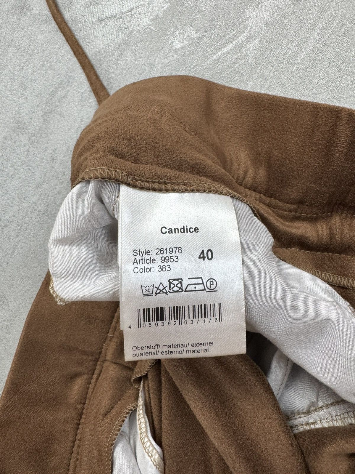 Designer RAFFAELLO ROSSI Candice brown Jogging Pants Womens Size 40 Size 27" / US 4 / IT 40 - 6 Thumbnail