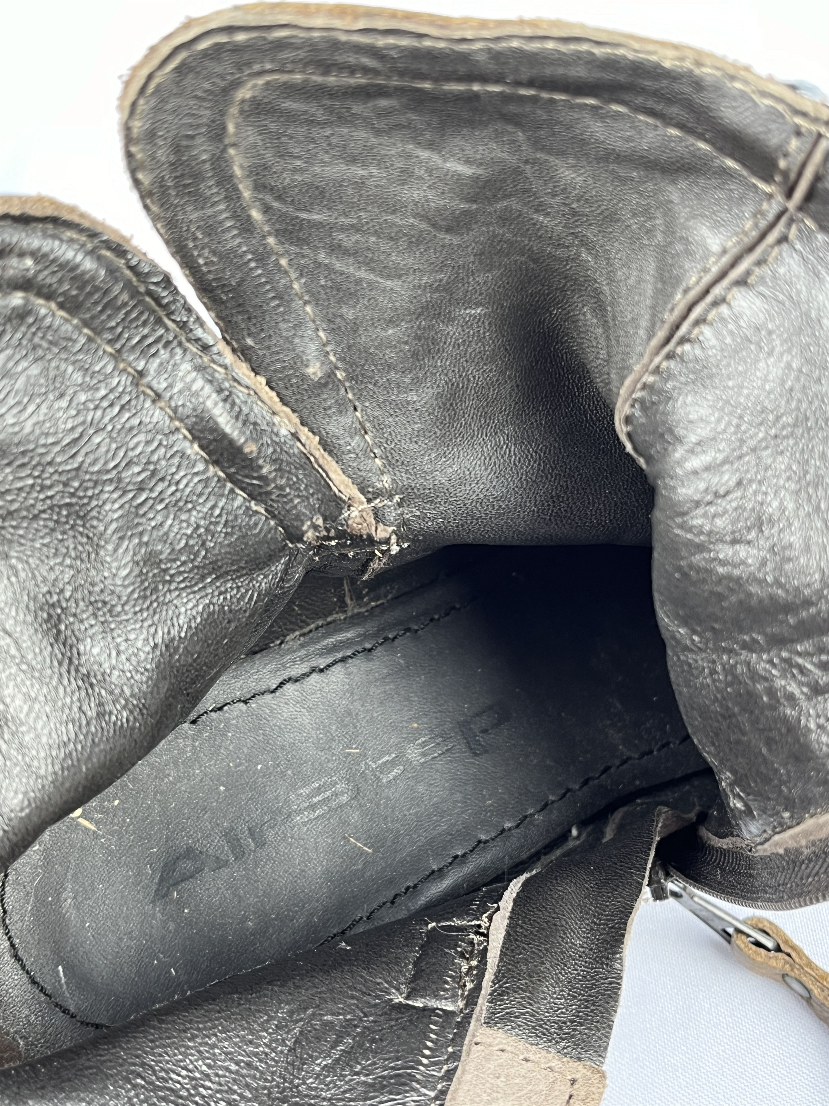 A.S.98 Airstep A. S. 98 Zip Heels Ankle Boots Leather US 8.5-9 Size US 9 / IT 39 - 12 Thumbnail