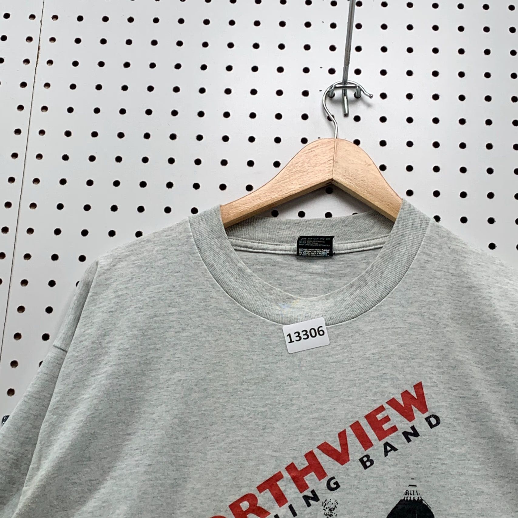 Fruit Of The Loom VINTAGE Northview Marching Band Gray T-Shirt Adult XL Short Sleeve Crew Neck Single Stitch 90s Logo Dreams In Motion Mens/Womens Size US XL / EU 56 / 4 - 3 Thumbnail