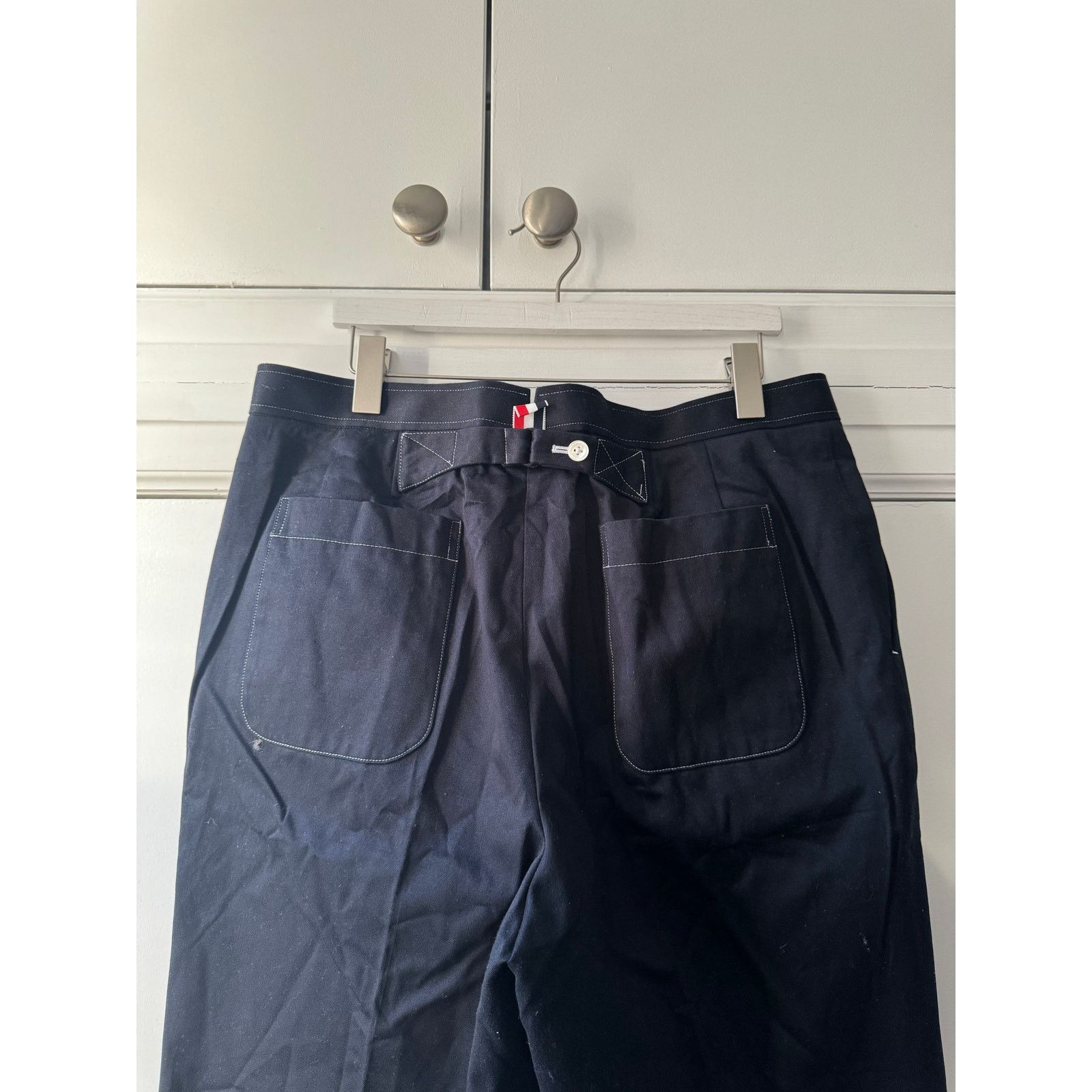 Thom Browne MIJ Contrast Stitch Trousers Size US 34 / EU 50 - 5 Thumbnail