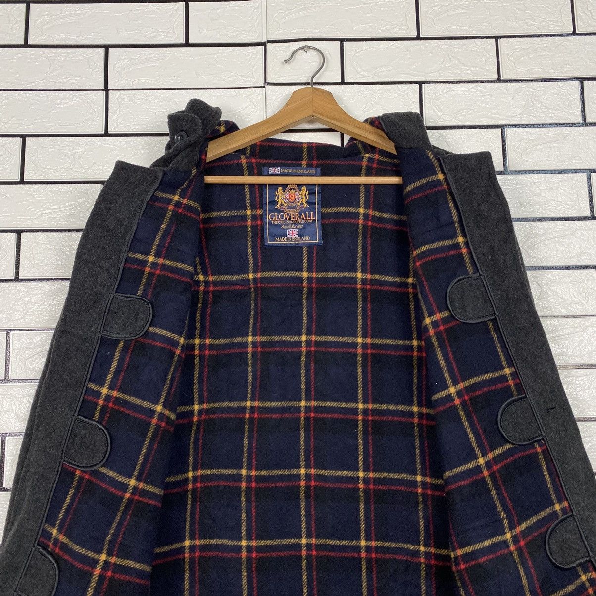 Gloverall 📌Vintage Wool Duffle Jacket Gloverall Made in England Tartan Size US M / EU 48-50 / 2 - 15 Thumbnail
