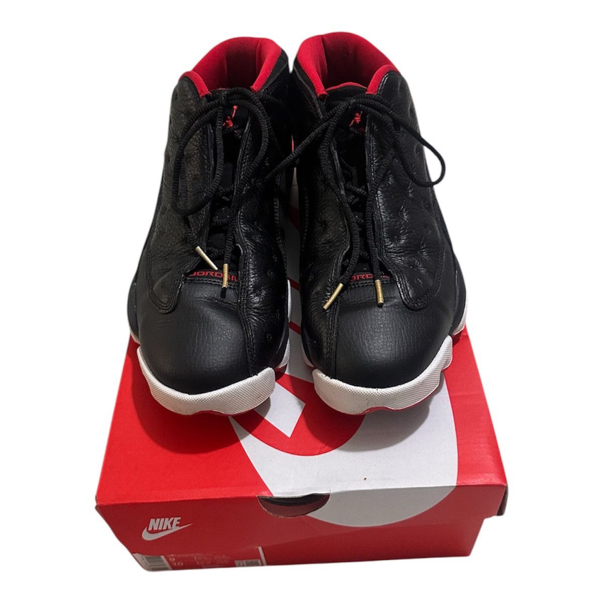 Nike AIR JORDAN 13 RETRO LOW 'BRED' Size US 9.5 / EU 42-43 - 2 Thumbnail