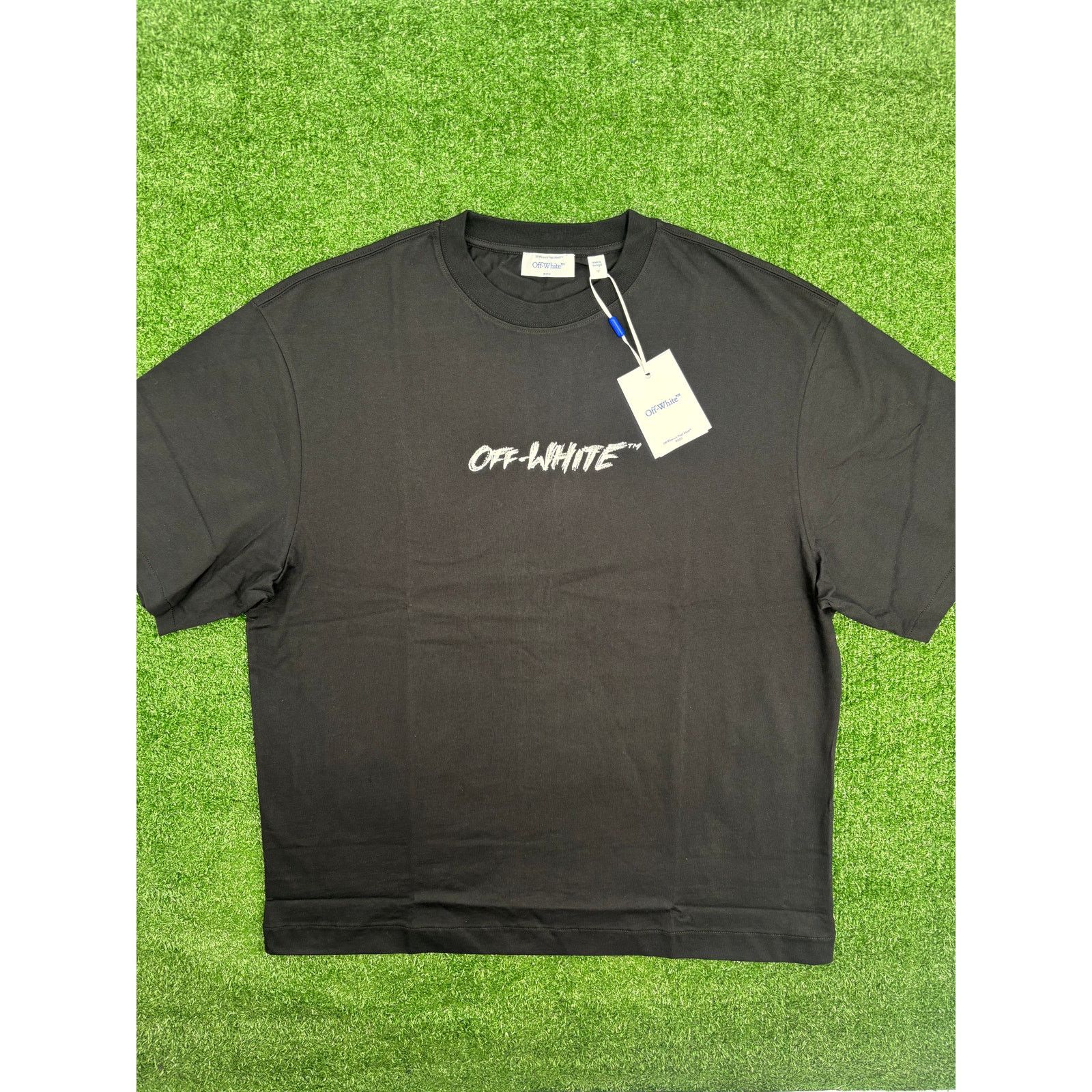 Off-White OFF-WHITE "Chalk Arrows" Black Skate T-Shirt Size Small Size US S / EU 44-46 / 1 - 2 Thumbnail