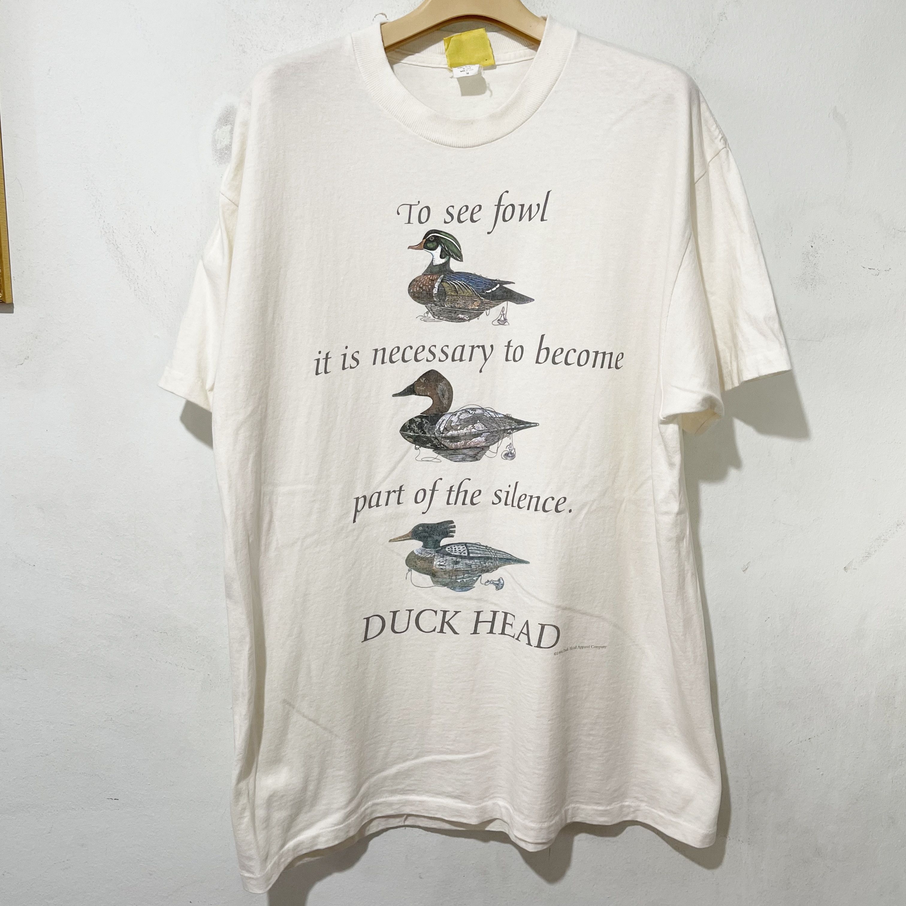 Duck Head Vintage 1994 Duck Head T-Shirt Size US XL / EU 56 / 4 - 1 Thumbnail