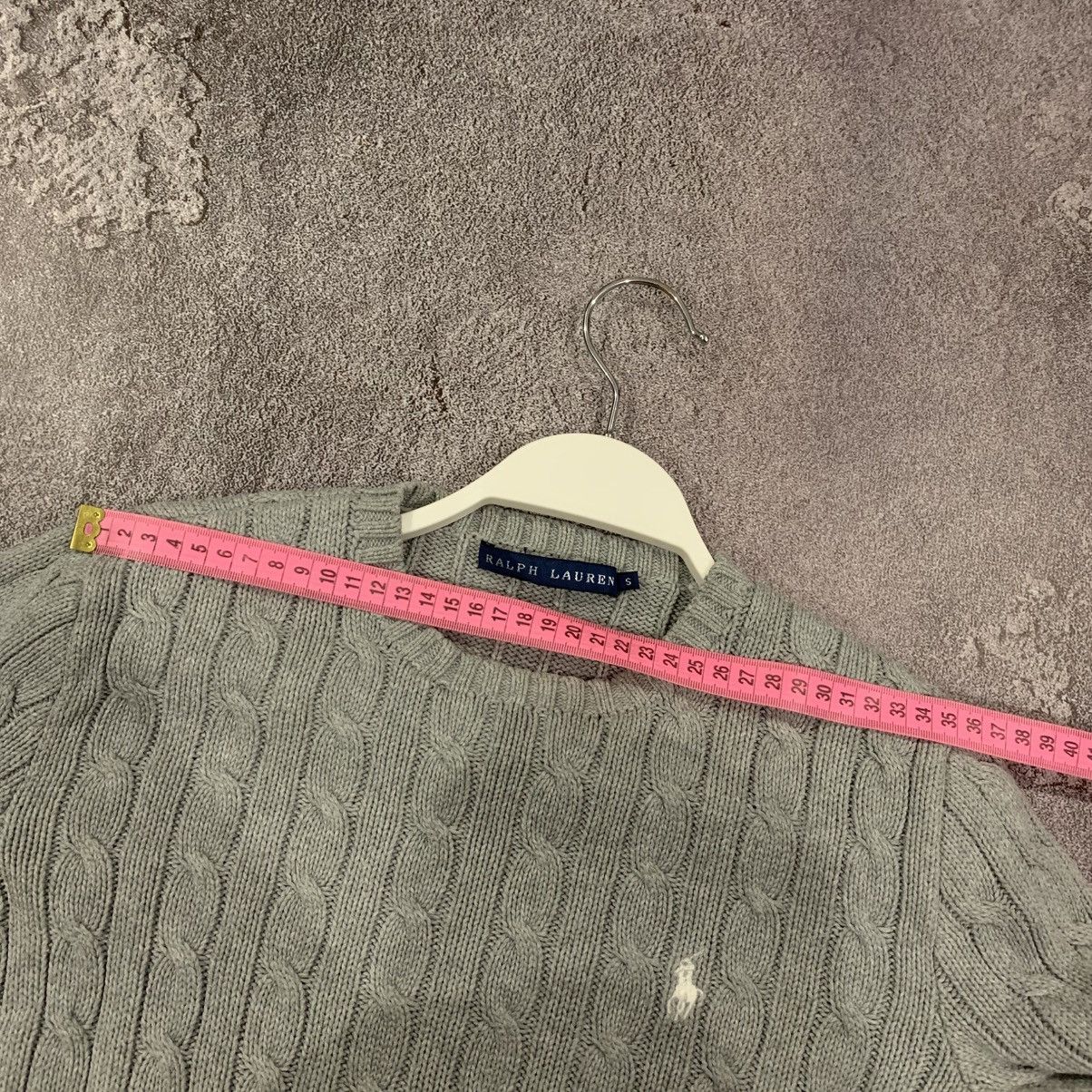 Polo Ralph Lauren Vintage Polo Ralph Lauren Gray Knited Sweater Size S Size S / US 4 / IT 40 - 15 Thumbnail