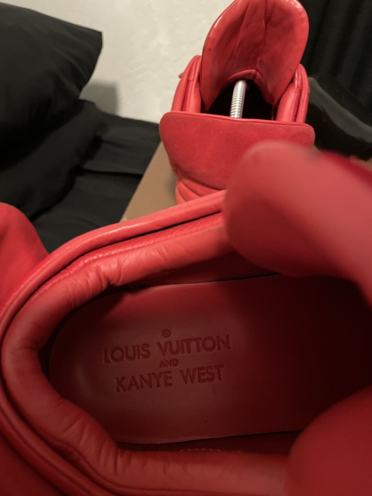 Kanye West × Louis Vuitton Kanye Louis Vuitton all red dons Size US 7.5 / EU 40-41 - 9 Thumbnail