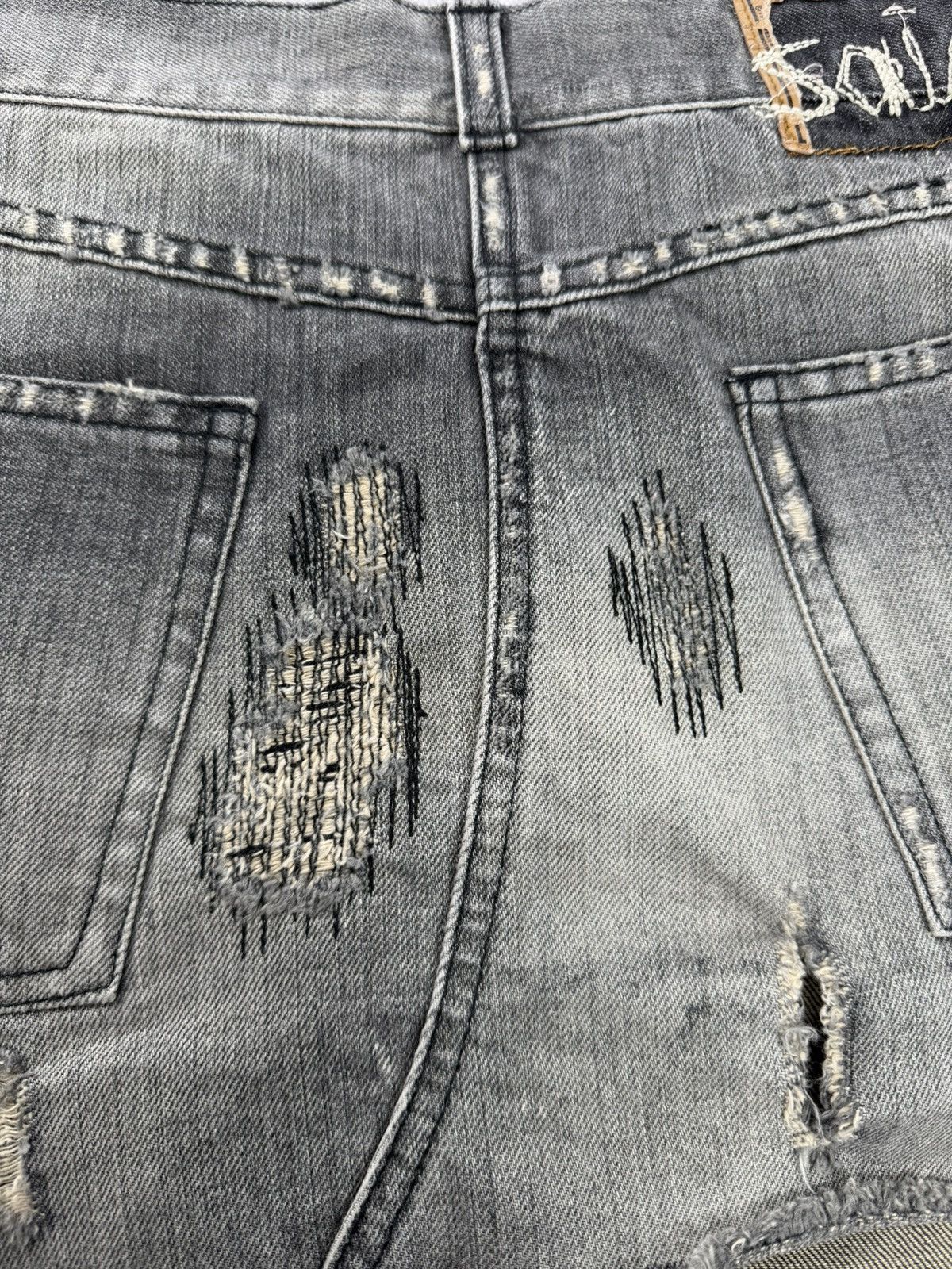 Allsaints Allsaints Distressed Denim Mini Skirts Size M Size 26" / US 2 / IT 38 - 12 Thumbnail