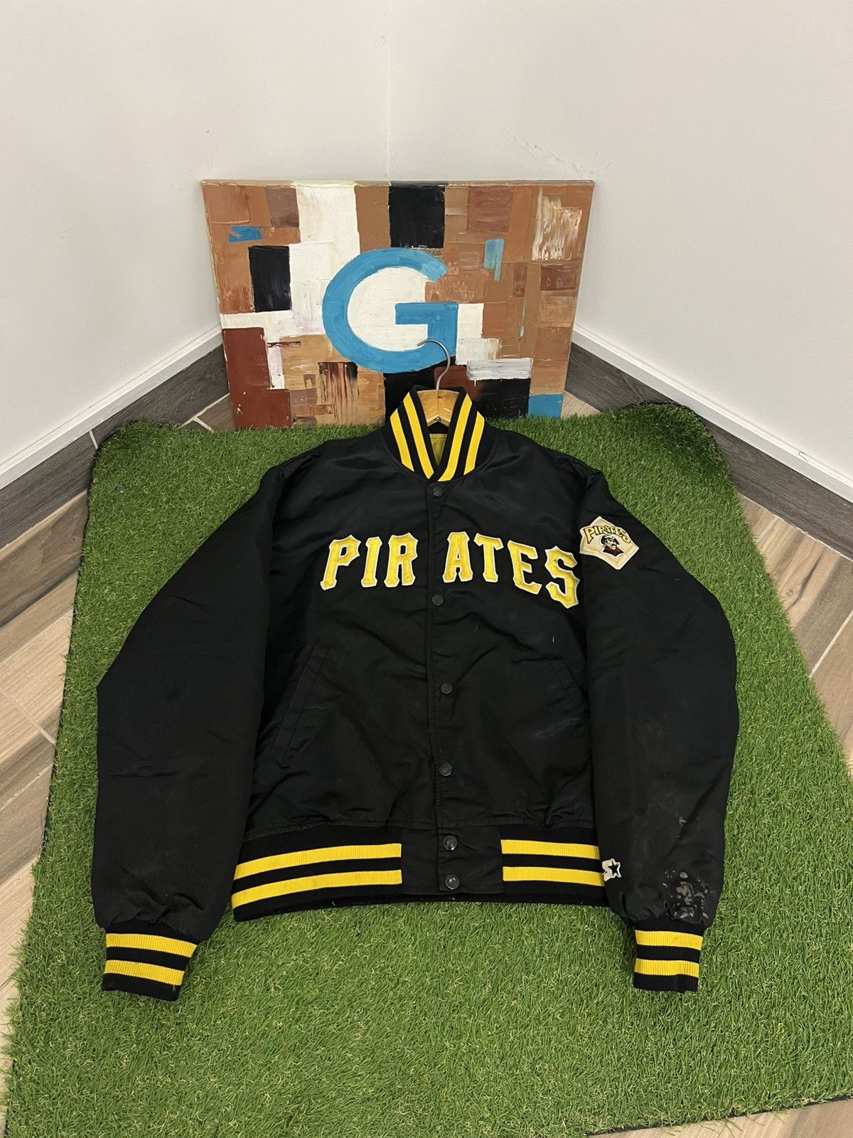Vintage Starter Pirates Jacket