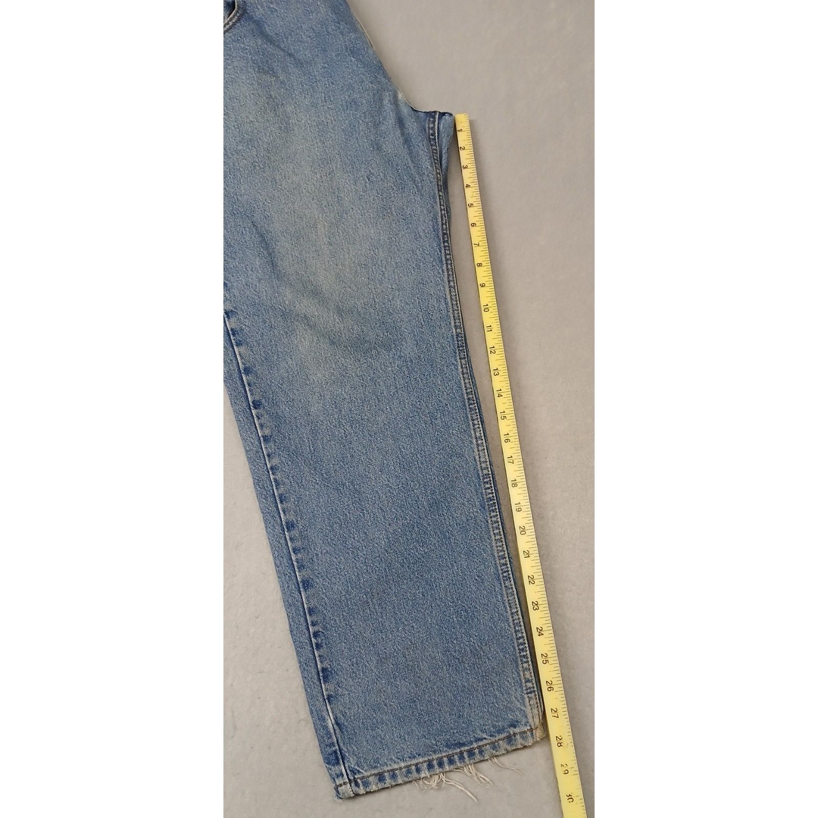 Other Member's Mark (38x29) Mens Relaxed Straight Blue Denim Jeans Size US 38 / EU 54 - 6 Thumbnail