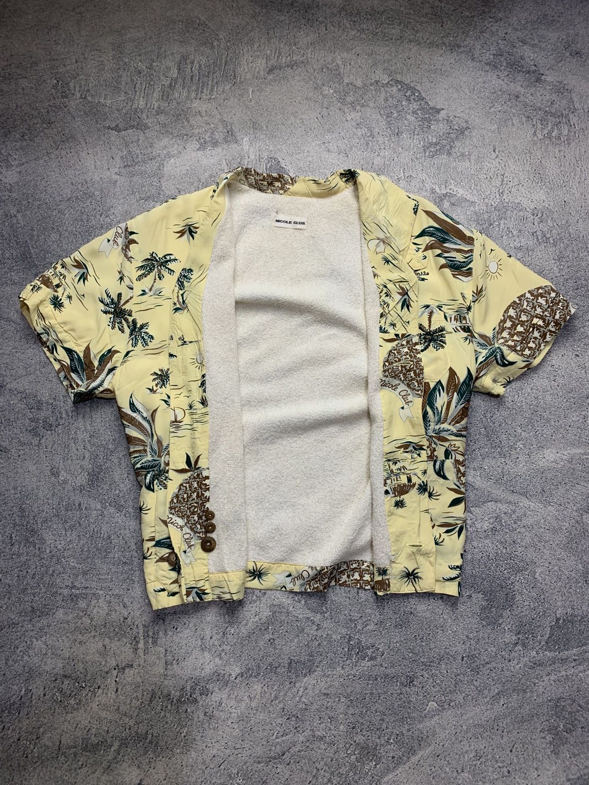 Nicole Club 🐍SOLD 🐍Vintage Nicole Club Hawaiian Shirt Boxy Fit Size US M / EU 48-50 / 2 - 3 Thumbnail