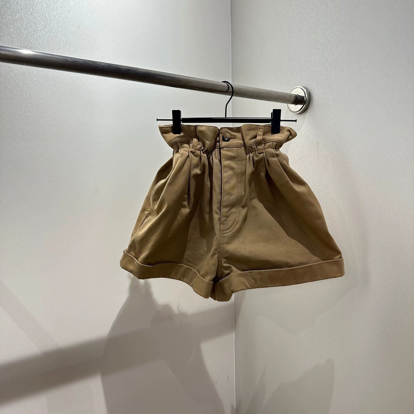 Miu Miu MIU MIU Logo Bouffant Shorts 36 Cotton Size 25" / US 0 / IT 36 - 2 Thumbnail