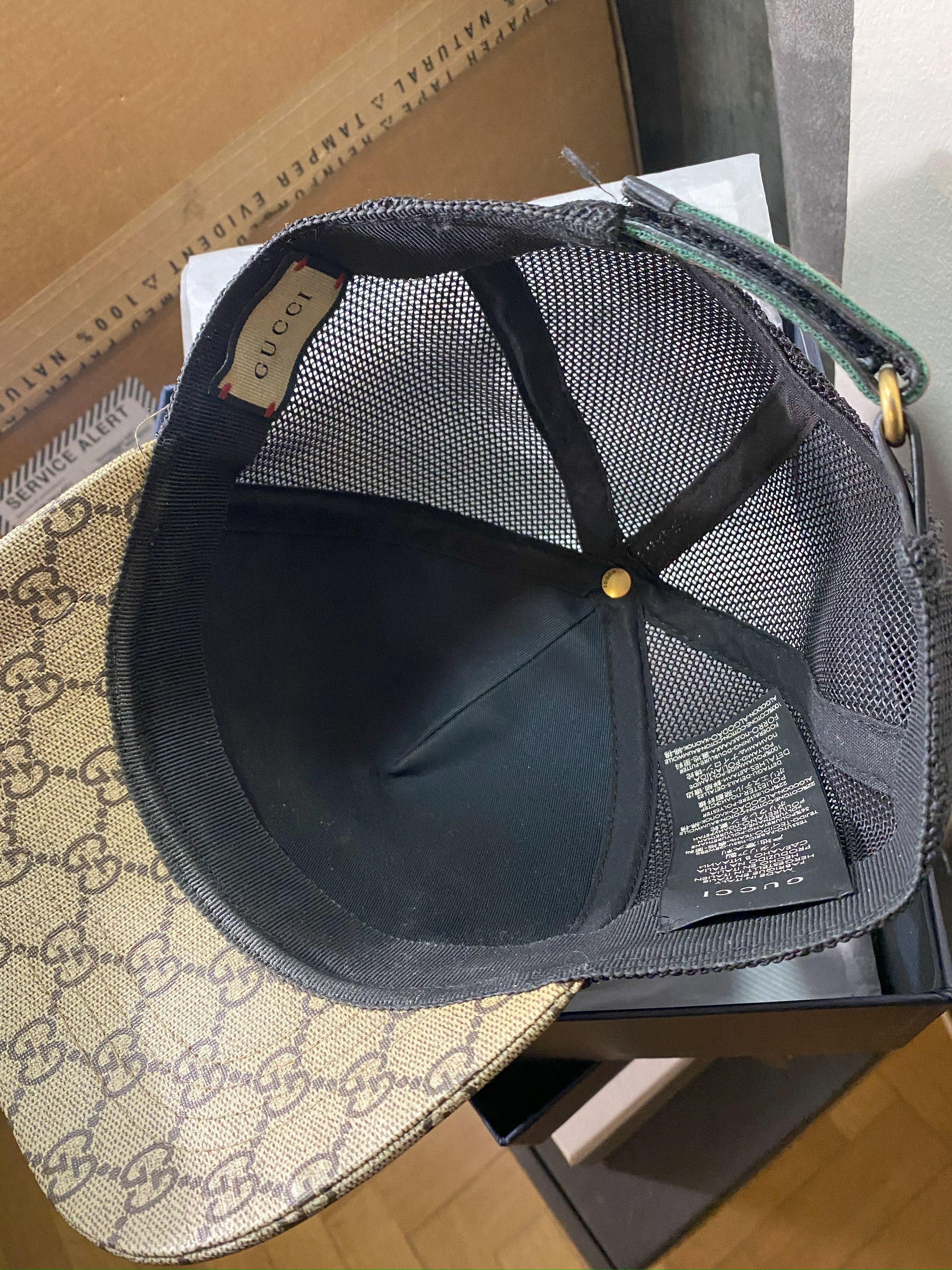 Gucci Gucci Tigers Print GG Supreme Baseball Hat Size ONE SIZE - 6 Thumbnail