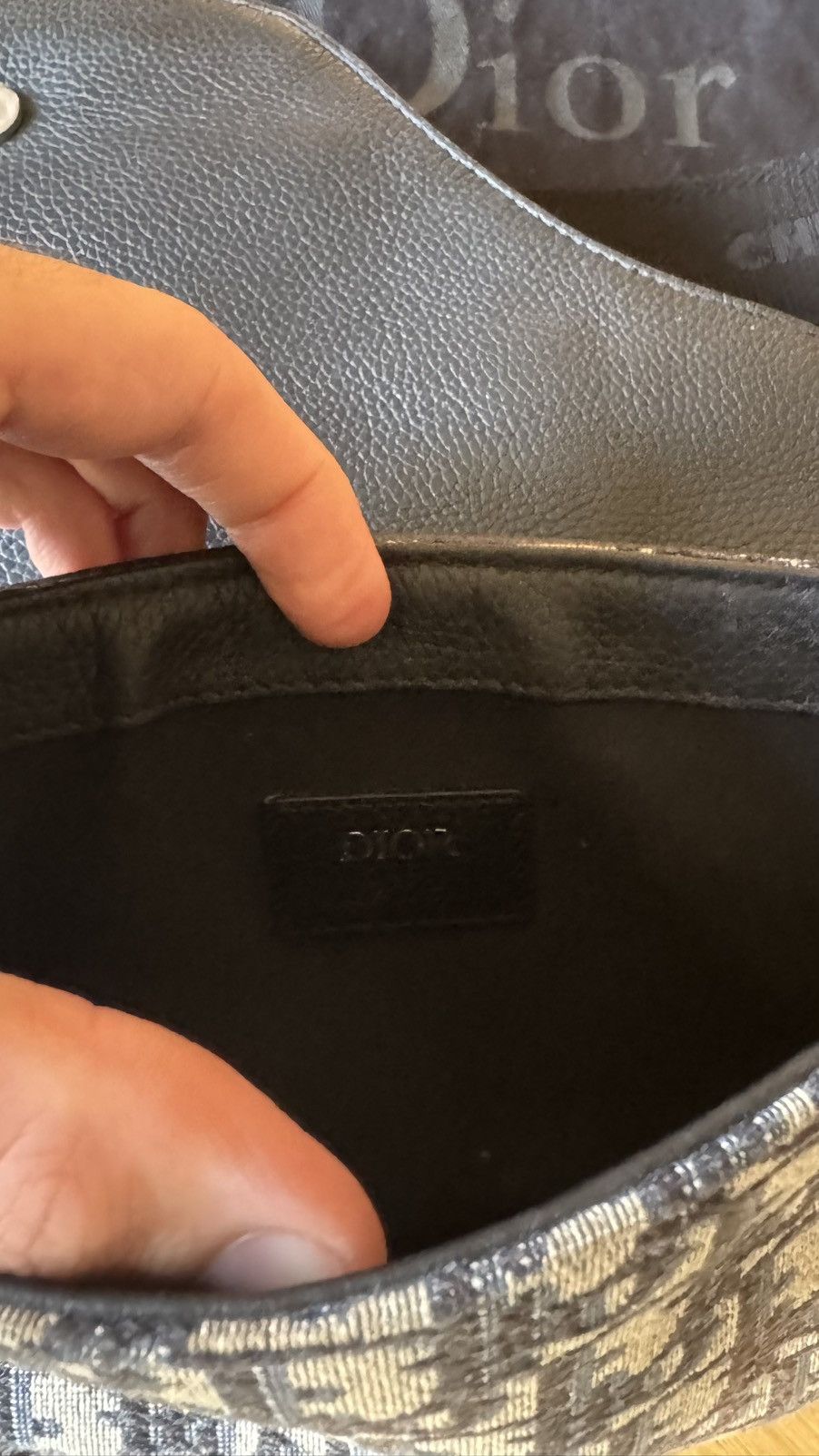 Dior Dior Saddle Messenger Pouch Oblique Canvas 2020 Bag Size ONE SIZE - 5 Thumbnail