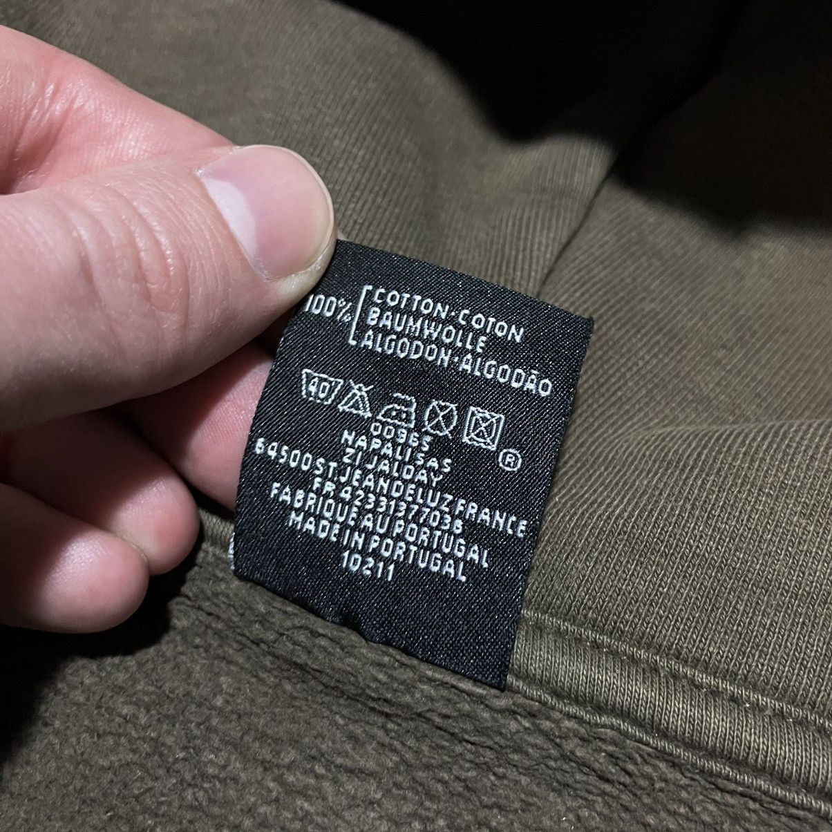 Quiksilver Vintage QUIKSILVER Embroidered Logo Full Zip Hoodie Khaki Size US M / EU 48-50 / 2 - 10 Thumbnail