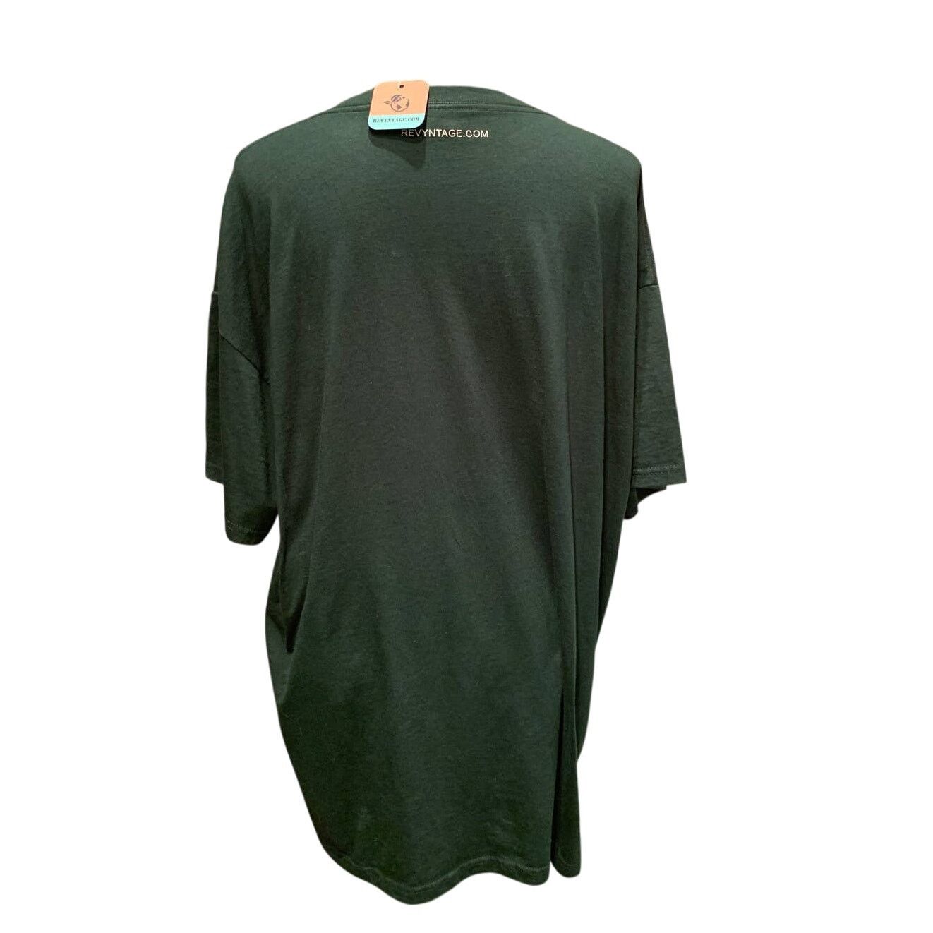 Jerzees Hand Printed Mens 2XL Saving the Planet Cotton Blend Tee Size US XXL / EU 58 / 5 - 3 Thumbnail