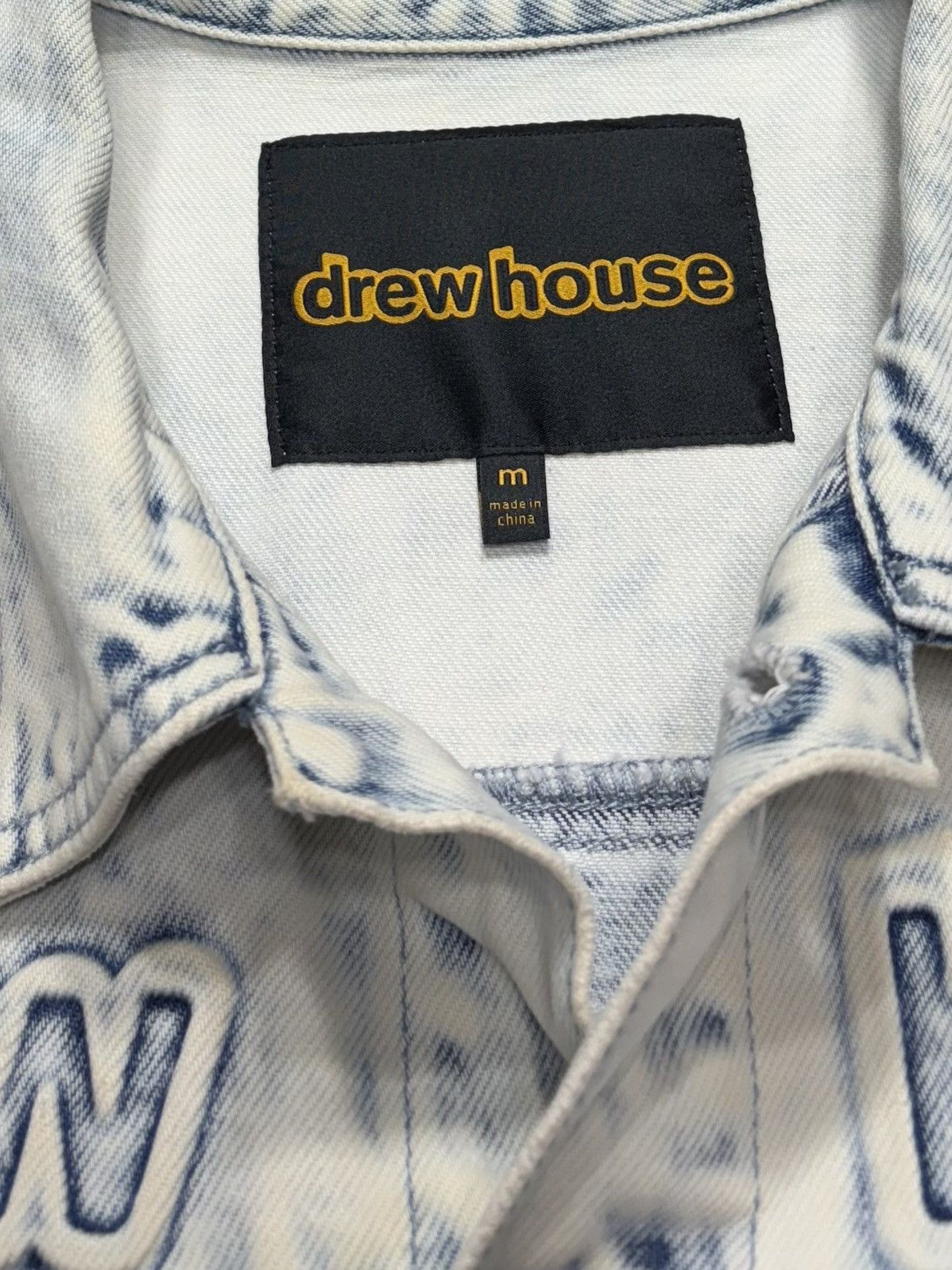 Drew House Drew House Oversized Mascot Trucker Jacket Painted Indigo Size US M / EU 48-50 / 2 - 3 Thumbnail