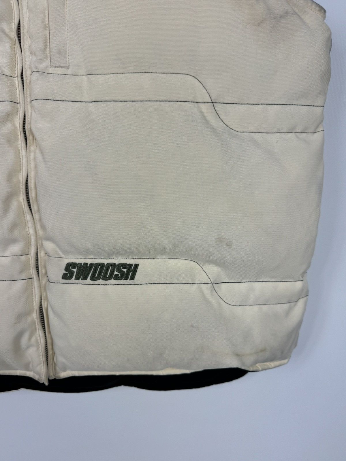 Vintage Y2K Vintage Nike Swoosh Reversible Down Vest Size US L / EU 52-54 / 3 - 18 Thumbnail