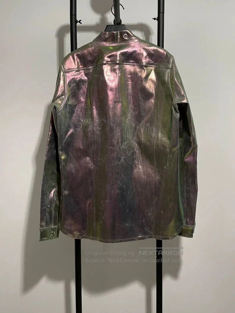 Rick Owens Rick Owens RO shiny laser jacket. Size US L / EU 52-54 / 3 - 2 Thumbnail