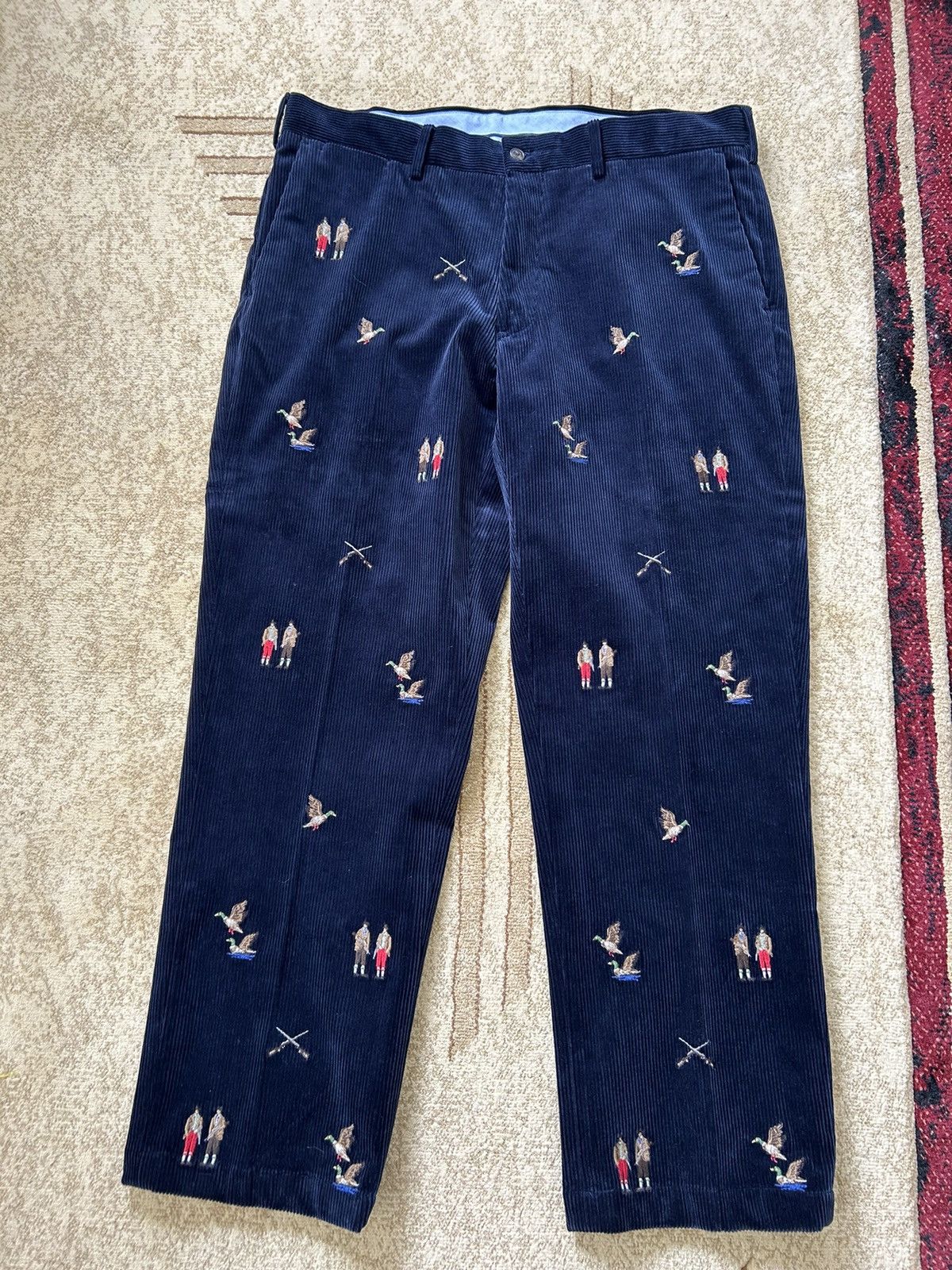 Polo Ralph Lauren Vintage Polo Ralph Lauren Corduroy Duck Hunting Pants Size US 36 / EU 52 - 11 Thumbnail