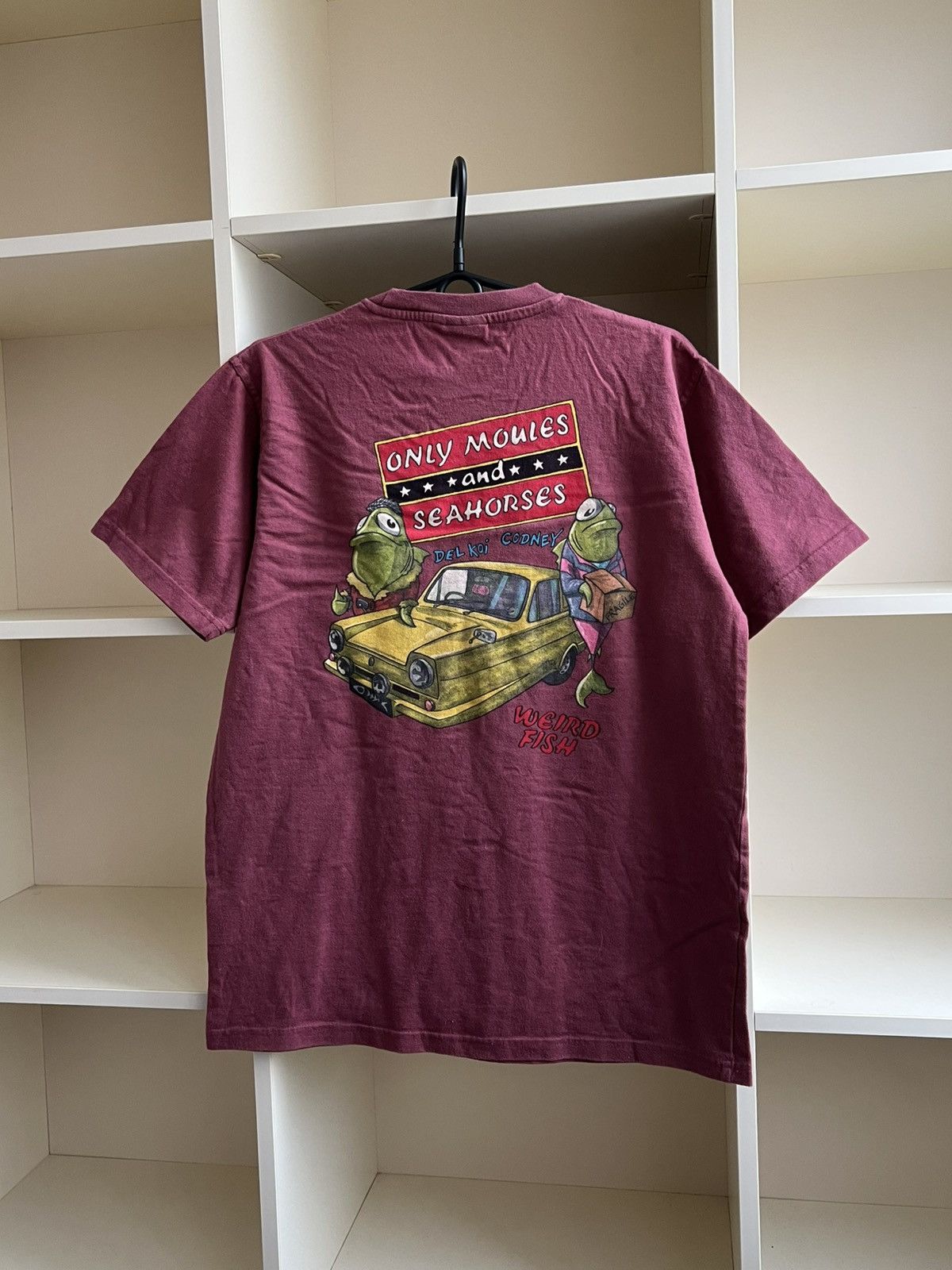 Vintage Vintage Weird Fish Tee T-Shirt Size S Size US S / EU 44-46 / 1 - 4 Thumbnail