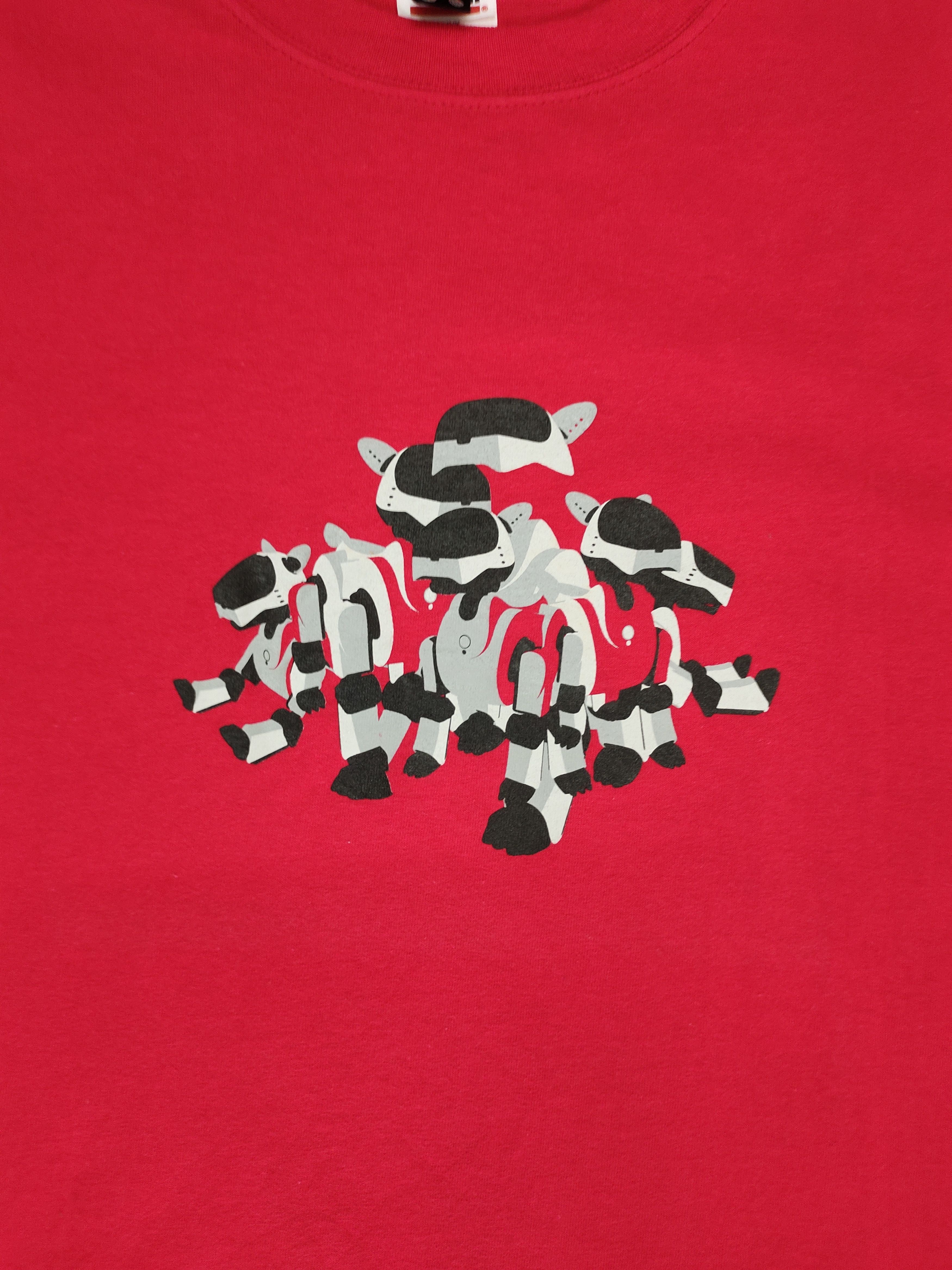 Vintage Vintage 2000s AIBO Robotic Dog By Sony Corp T-Shirt Size US L / EU 52-54 / 3 - 3 Thumbnail