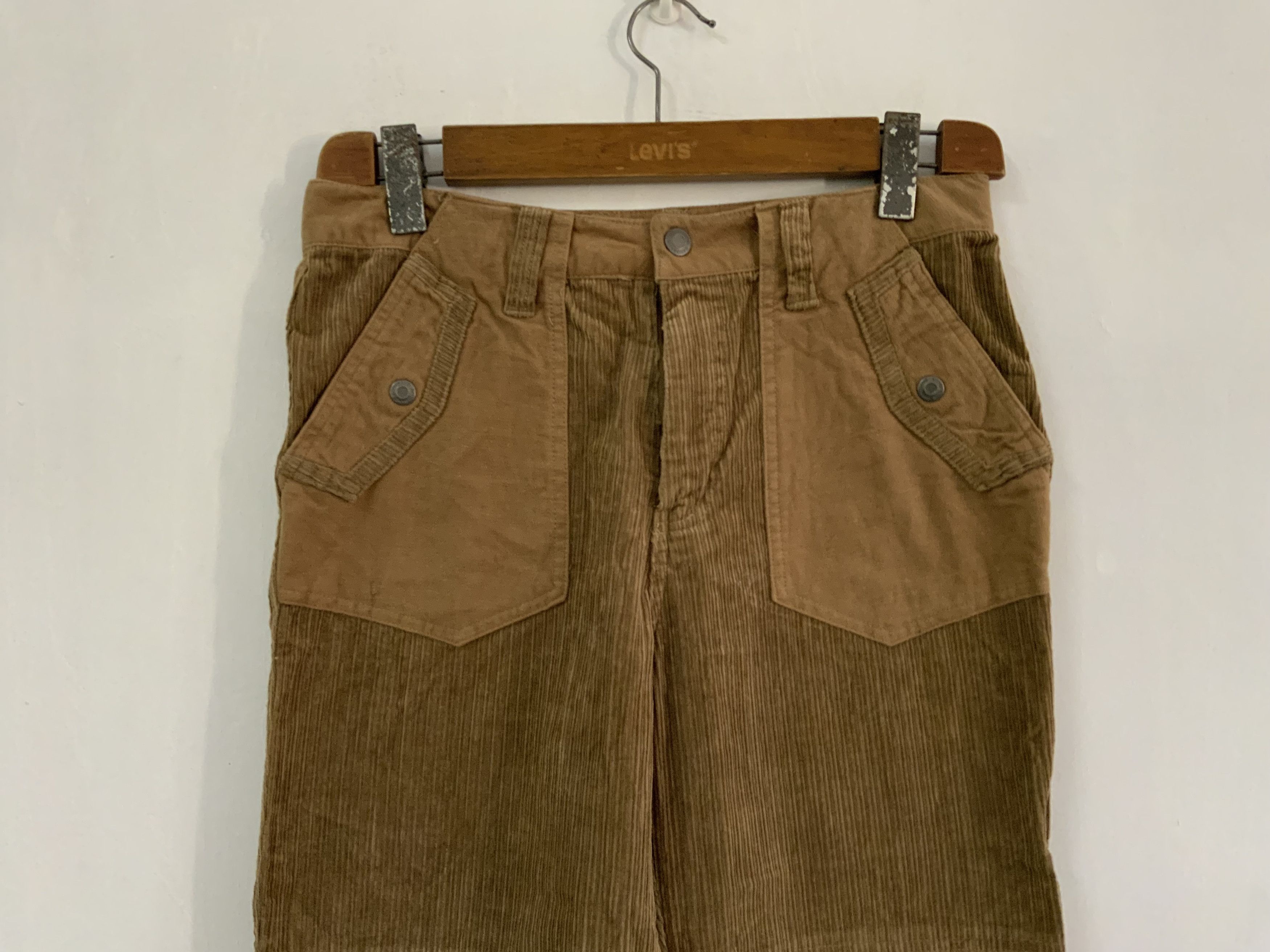 If Six Was Nine Bangbang Corduroi Double Knee Pant Size US 33 - 3 Thumbnail
